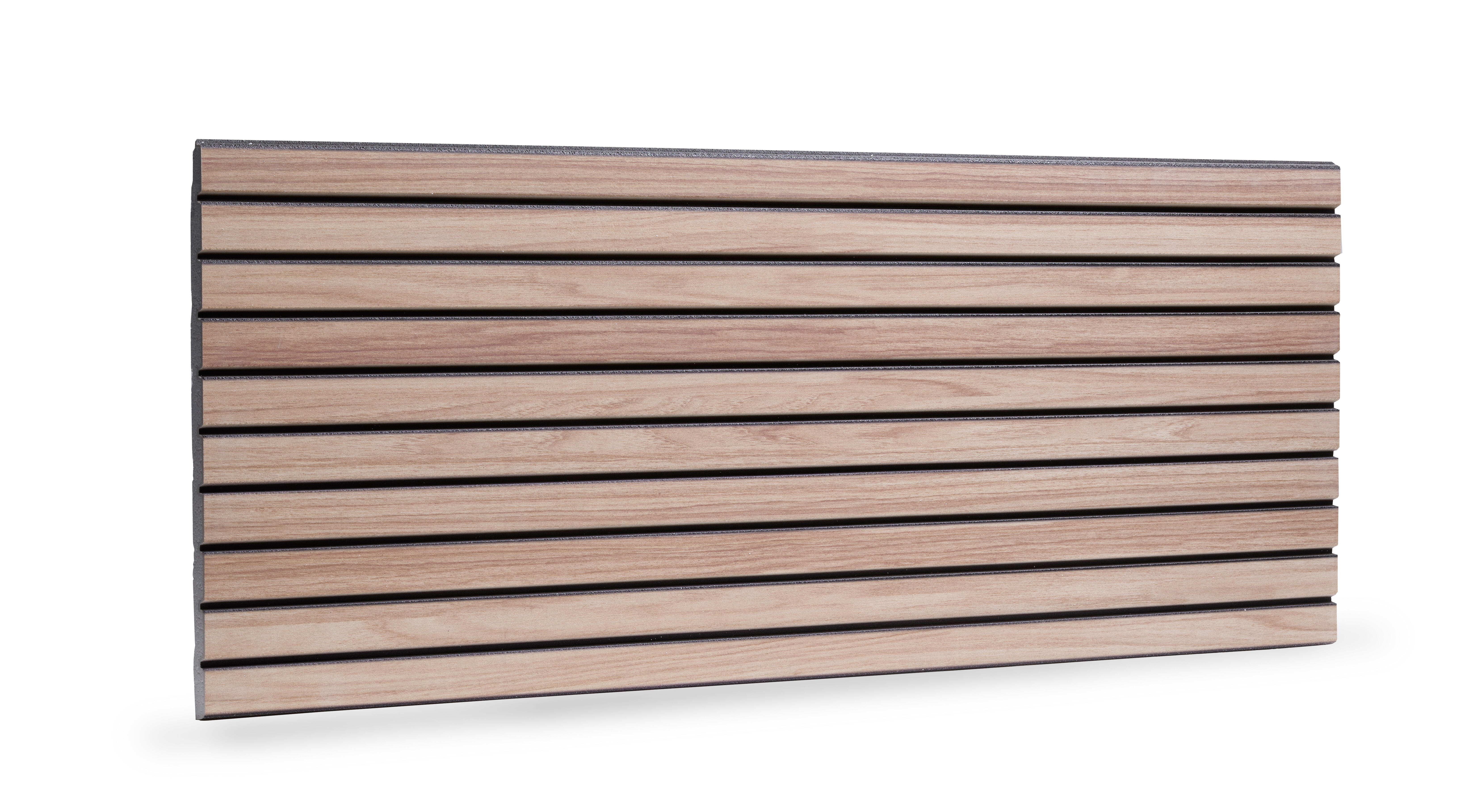 Revestimiento decorativo Ultralight Linari de poliestireno marrón 50x116cm - 2