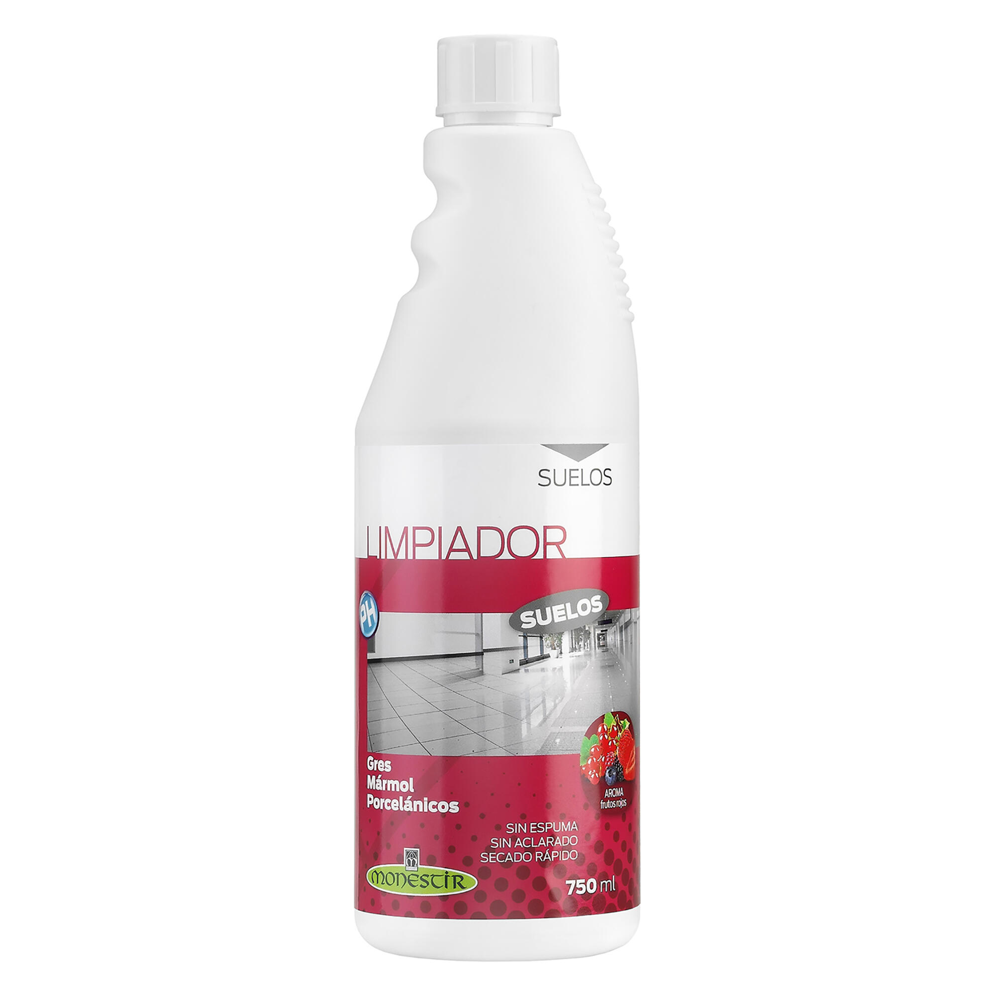 Limpiador suelo ph neutro frutos rojos monestir 750ml