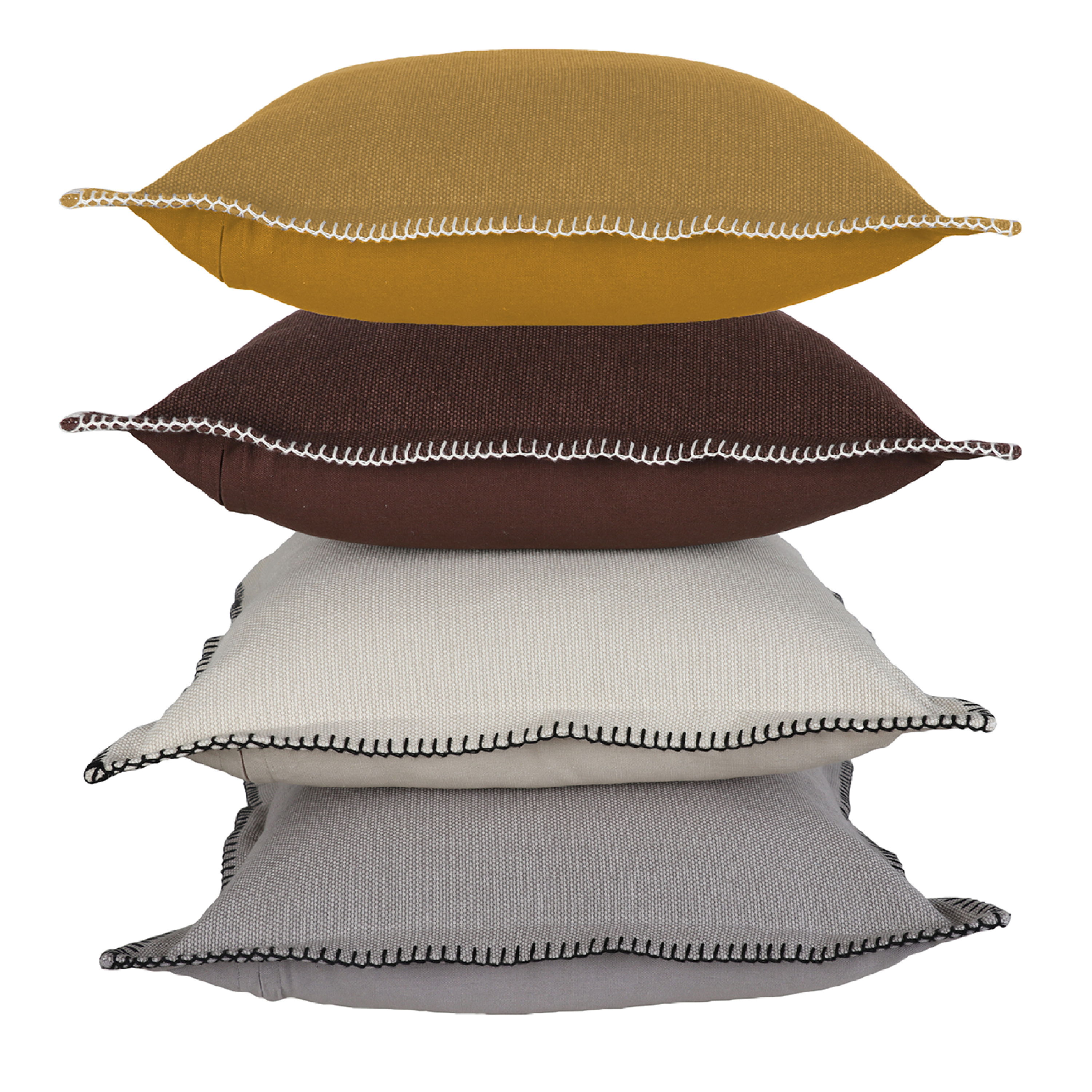 Cuscino INSPIRE Nathalie moka 3 marrone 45 x 45 cm - 8