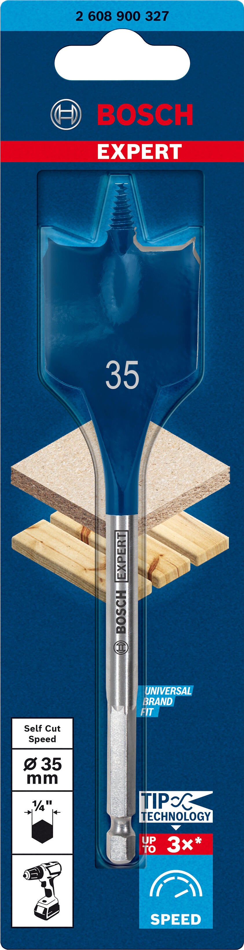 Mèche à bois SELF CUT . 35X152MM - 4