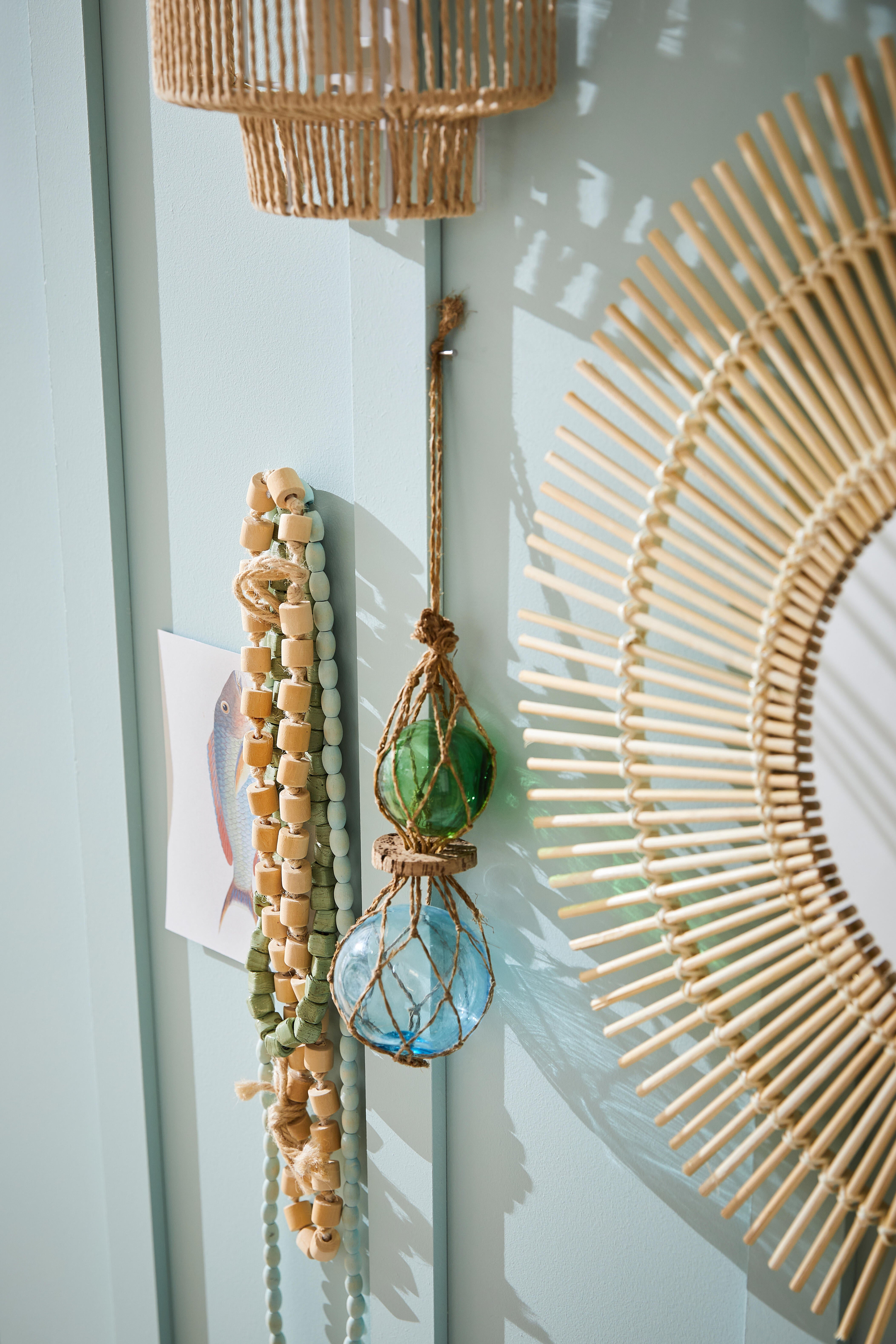 Miroir rond bambou naturel Bamboo INSPIRE diam.30 cm - 15