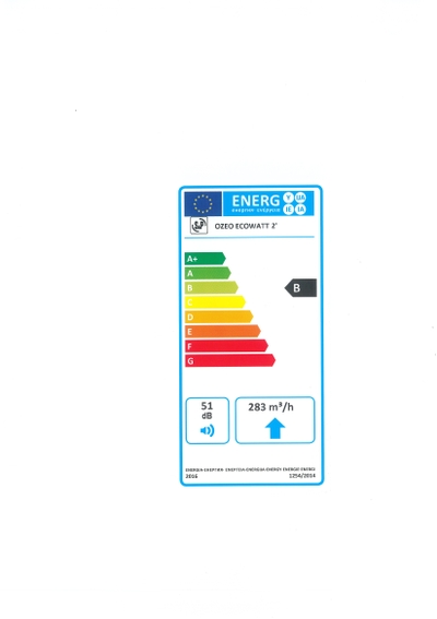 Étiquette énergétique