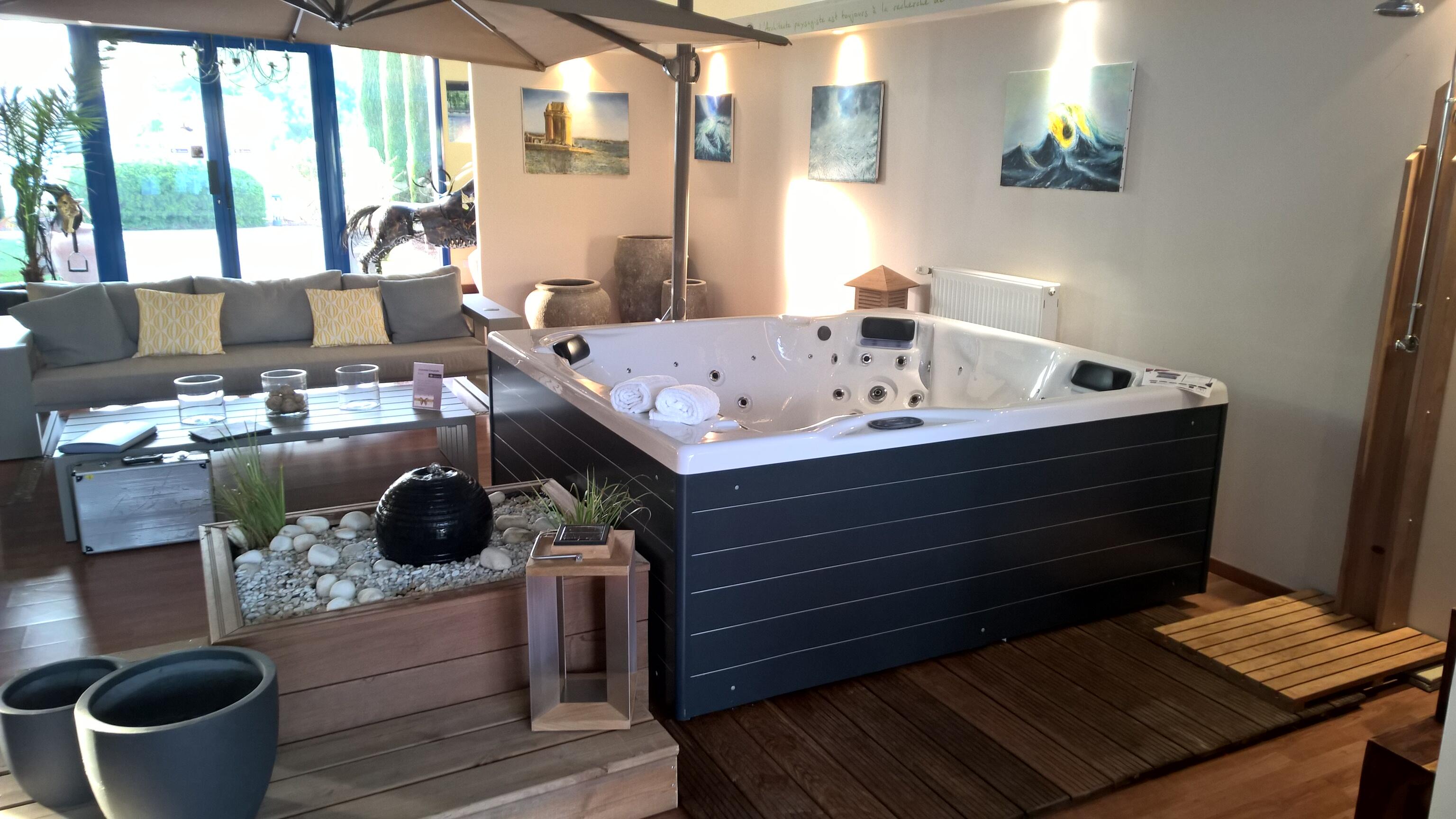 Spa rígido de relax esera m 206 x 192 cm 1100 litros