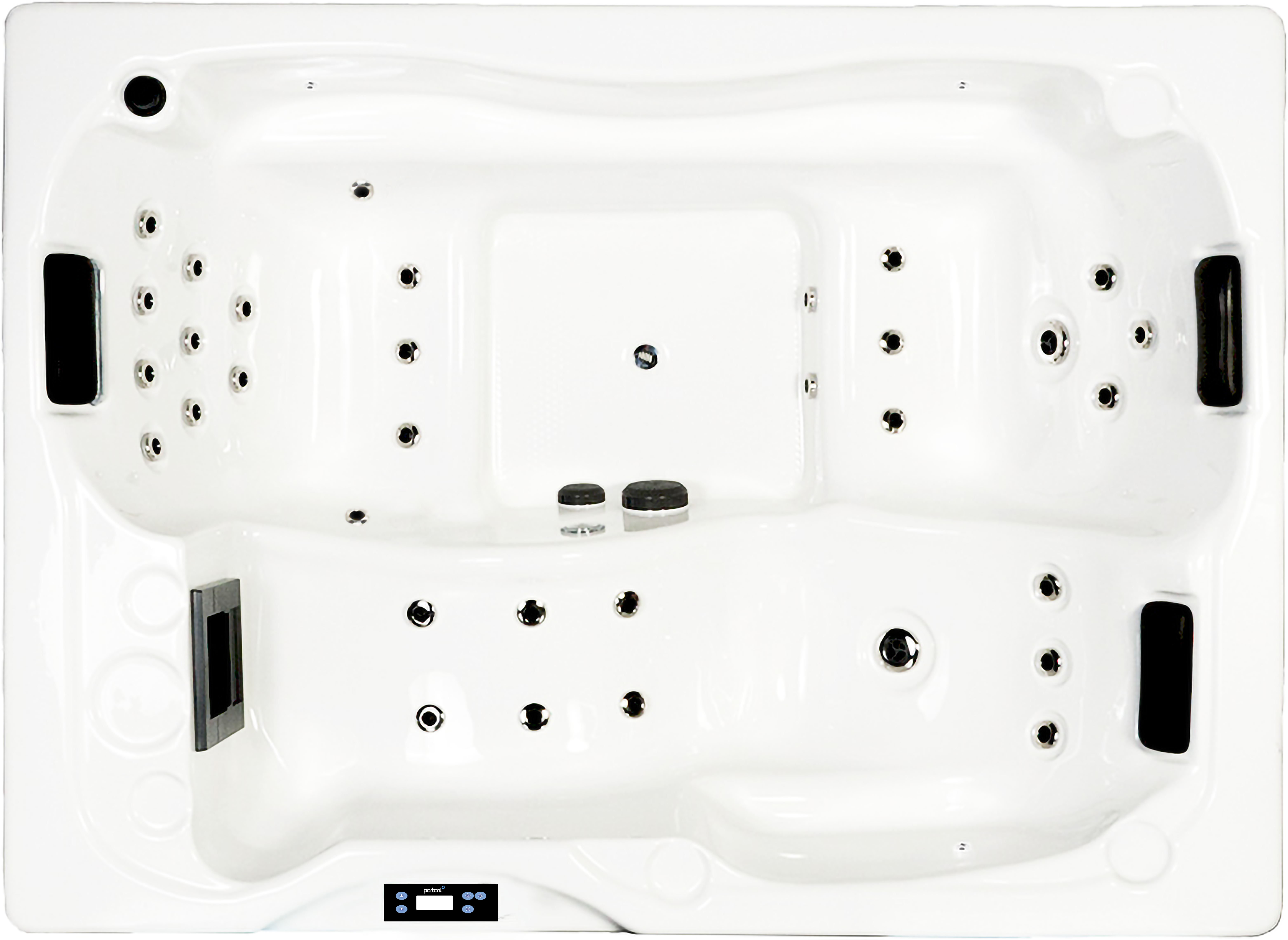 Spa rígido de relax esera s 206 x 150 cm 900 litros