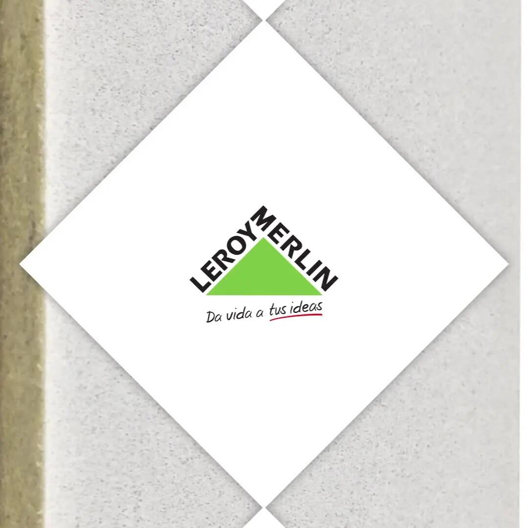 Pack 40 placas Lana de roca Blanco 60x60x1,2 cm - 3