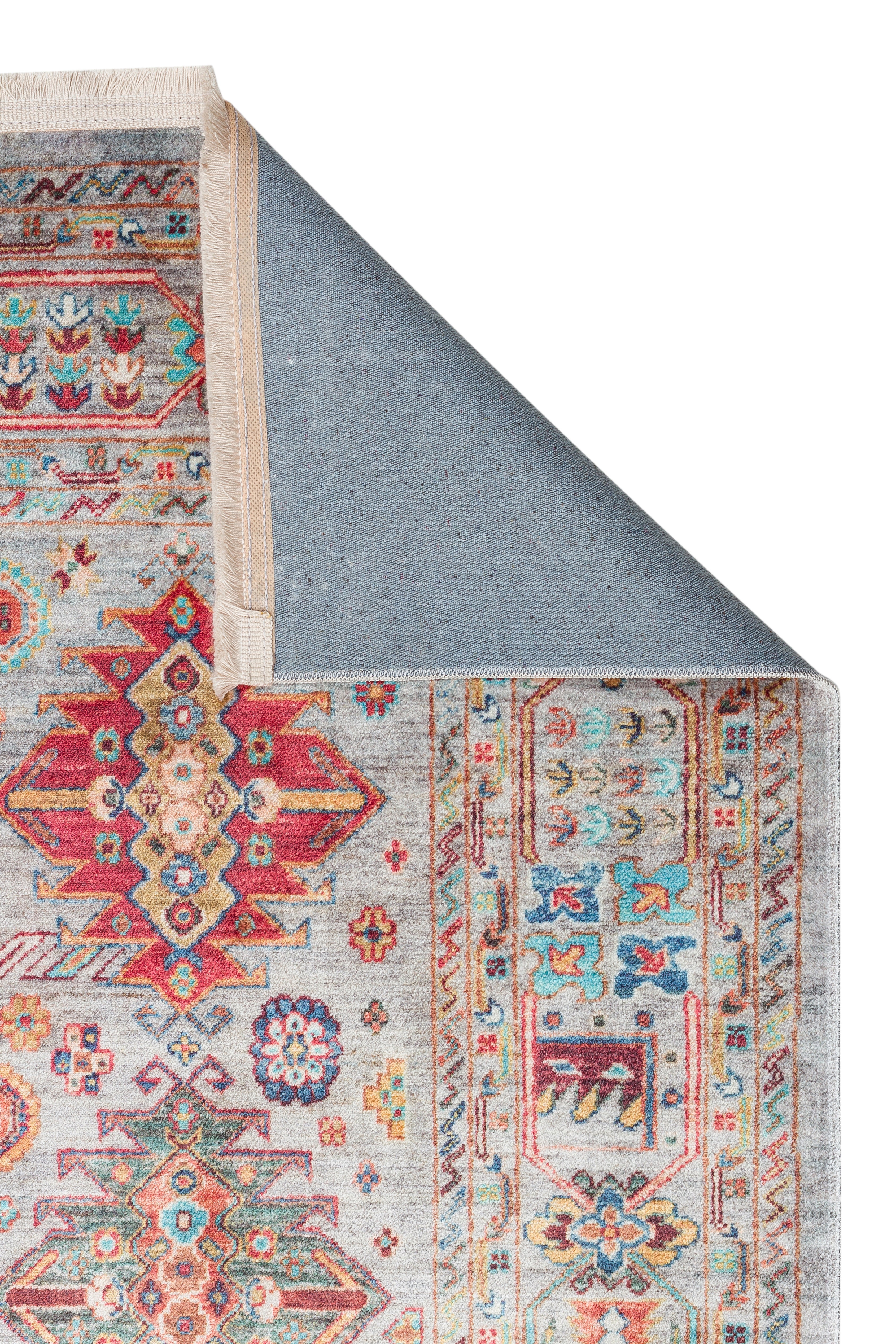 Tapete oriental ANTIK CANVAS 200CMX290CM AZUL - 4