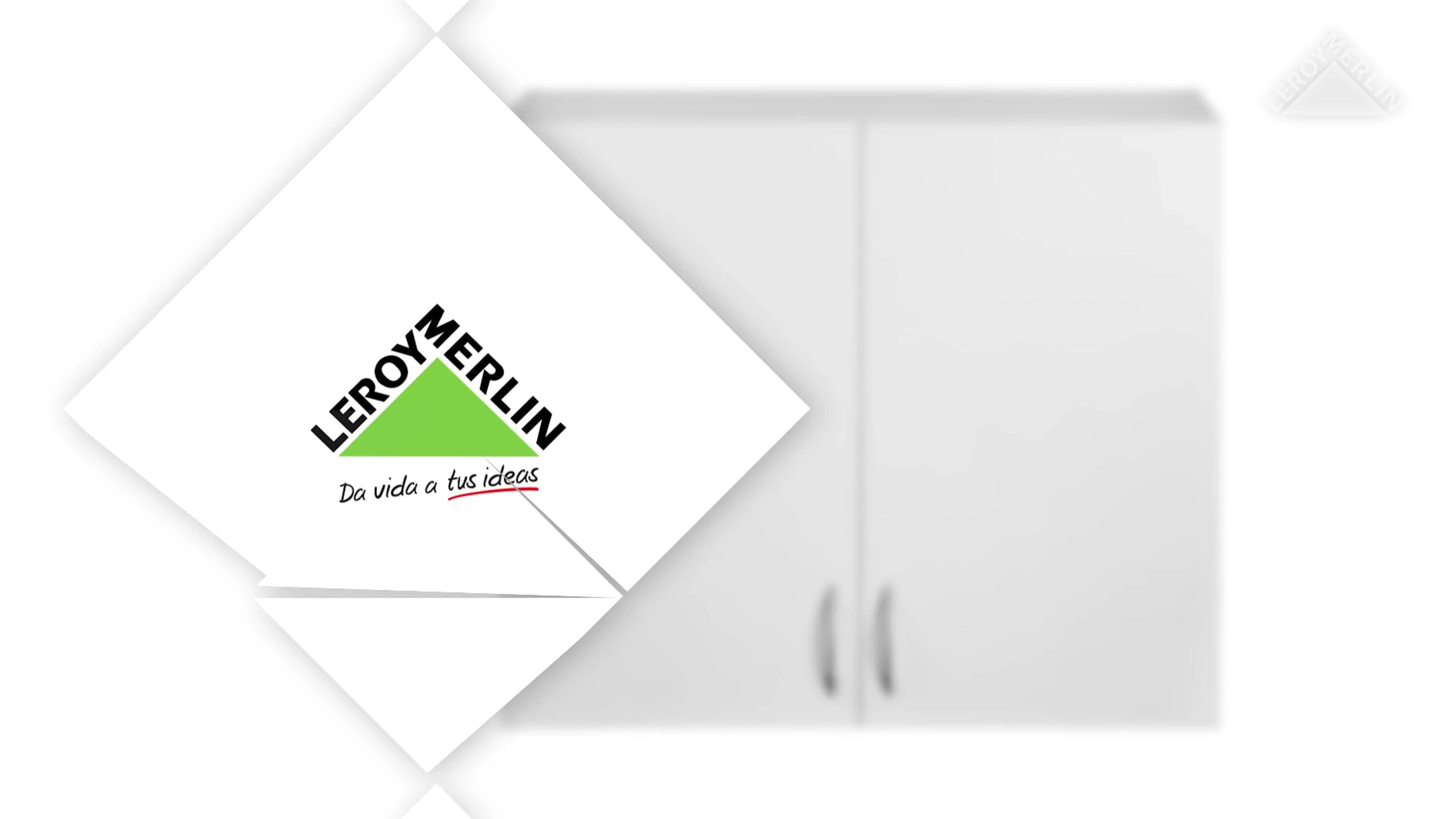 Mueble alto de cocina Basic blanco mate 2 puertas Alt 70 x An 80 cm - 8
