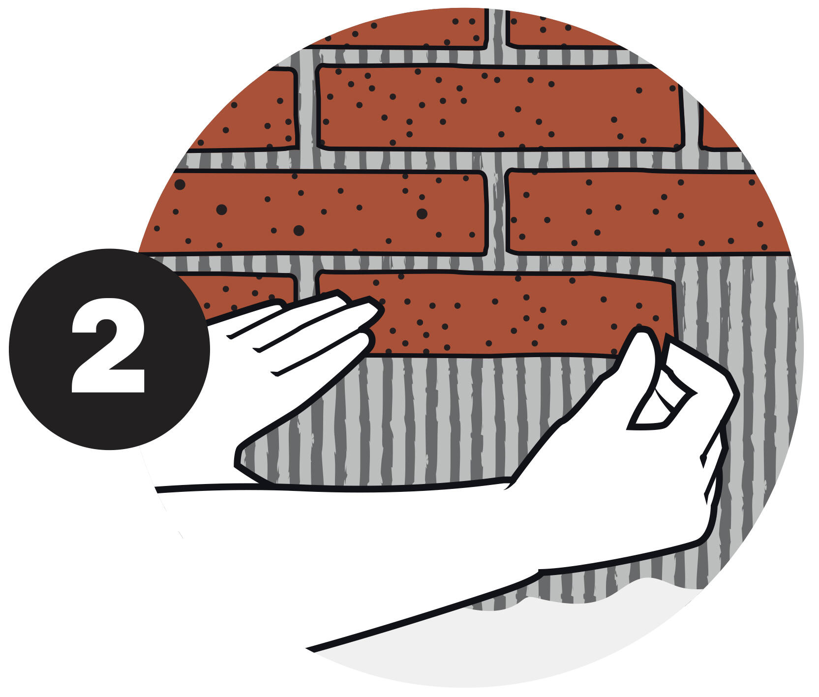 Lot de 24 angles pour plaquette de parement quartz effet brique Elabrick - 5