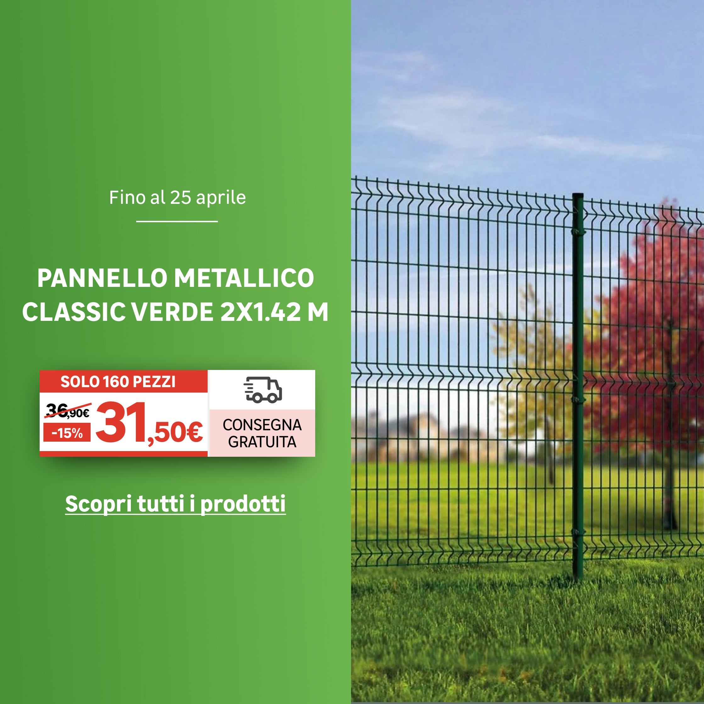 Speciale pannelli metallici per recinzioni - MeDia