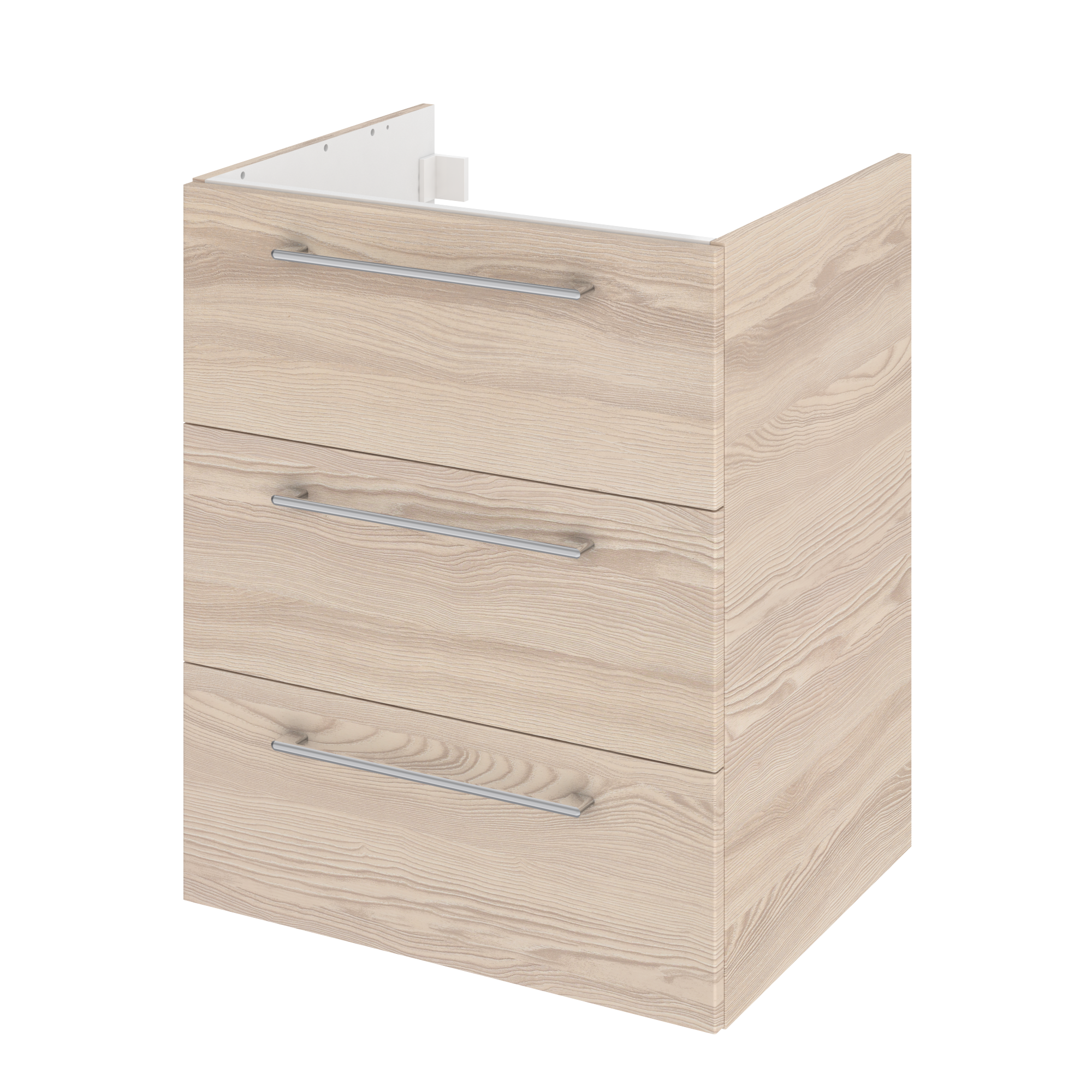 Mueble de baño remix decoración imitación roble claro 60x46 cm