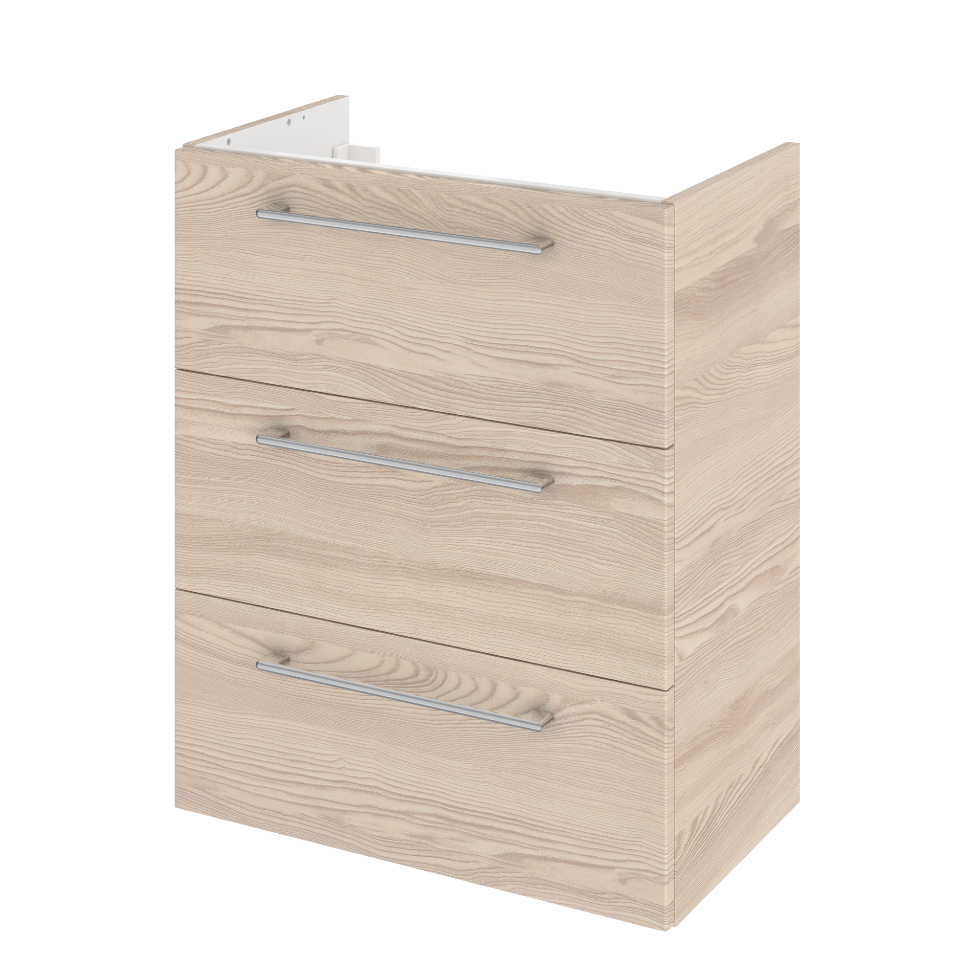 Mueble de baño remix decoración imitación roble claro 60x33 cm