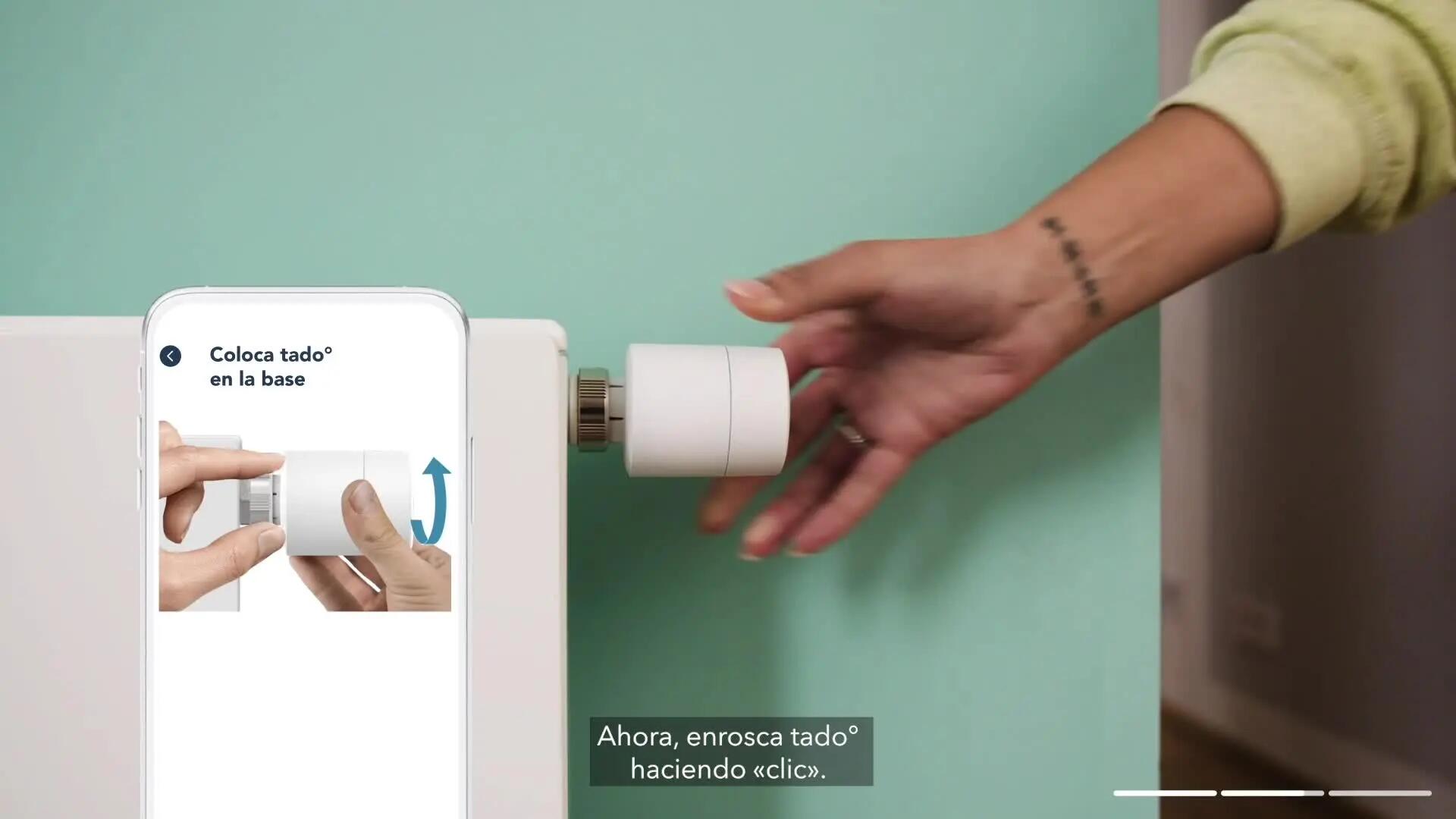 Pack 4 válvulas termostáticas inteligentes TADO - 7