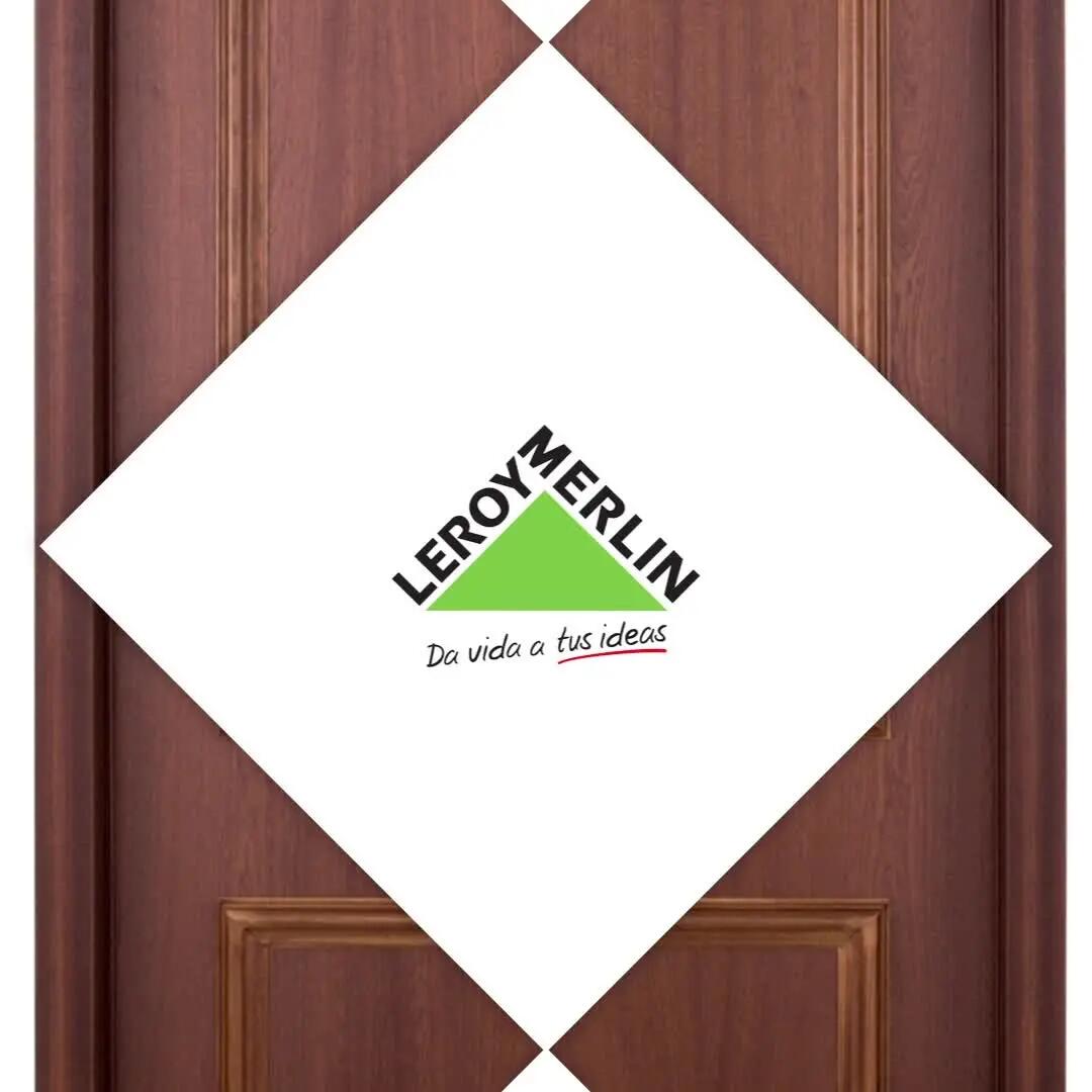 Puerta de entrada acorazada serie V provenzal sapelly / interior liso blanco apertura izquierda 206x89cm - 17
