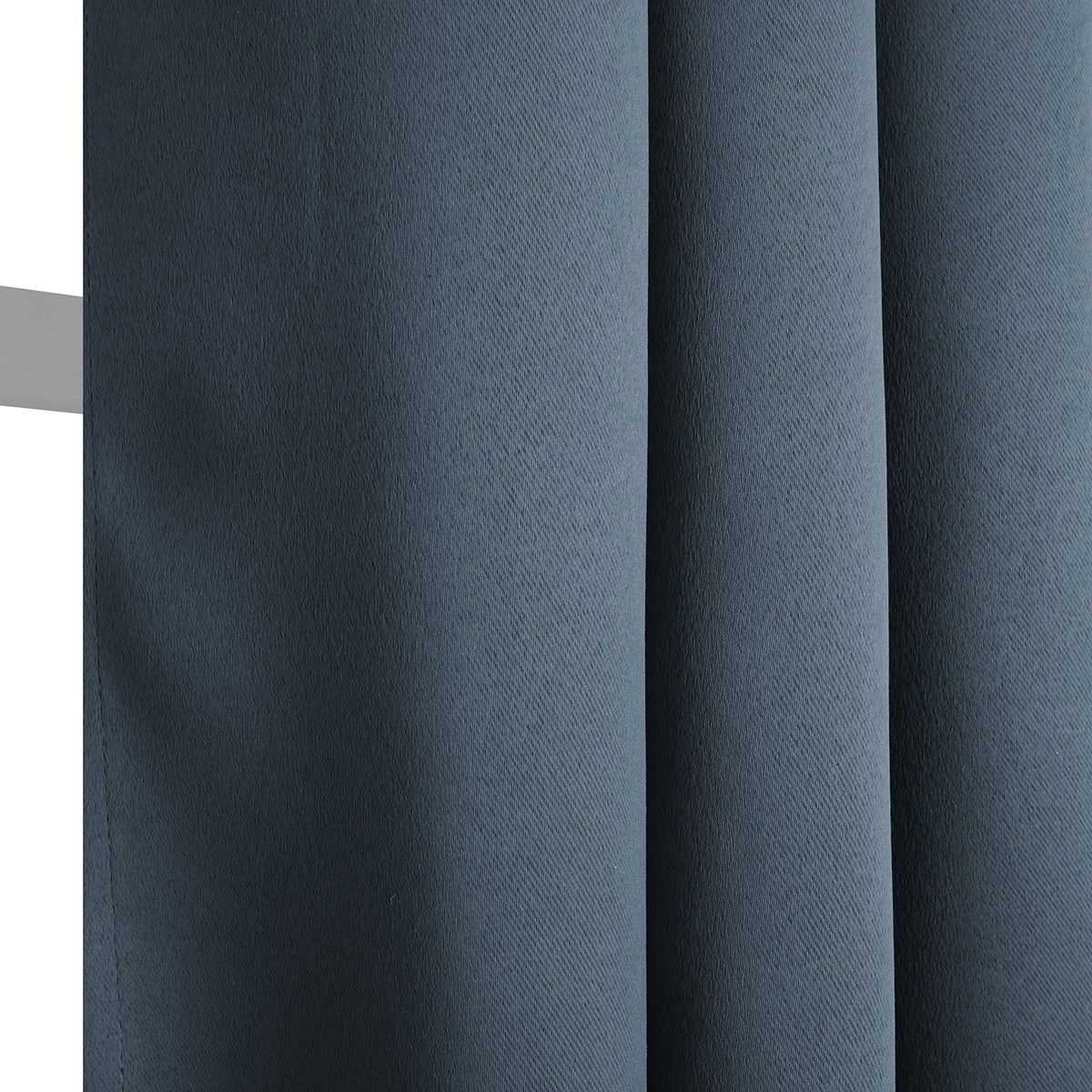 Cortinado ilhós Must ocultante 135x240cm azul marinho - 4