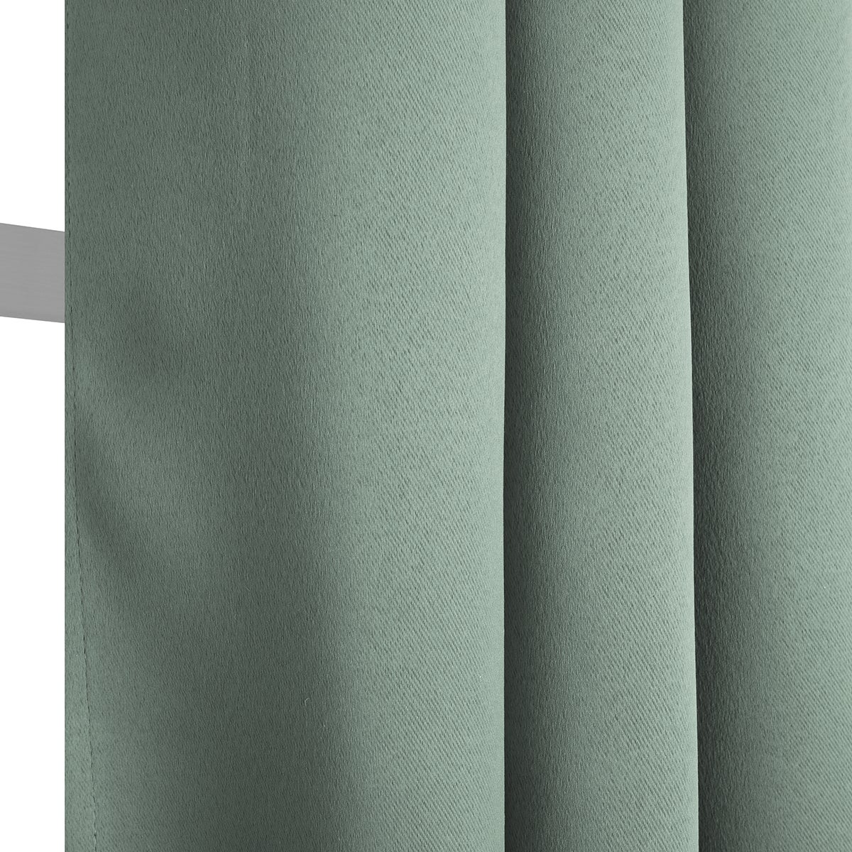 Cortinado ilhós Must ocultante 135x240cm verde - 4