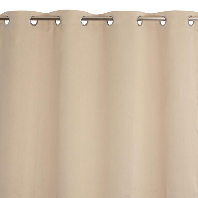 Cortinado ilhós Must ocultante 135x240cm cru