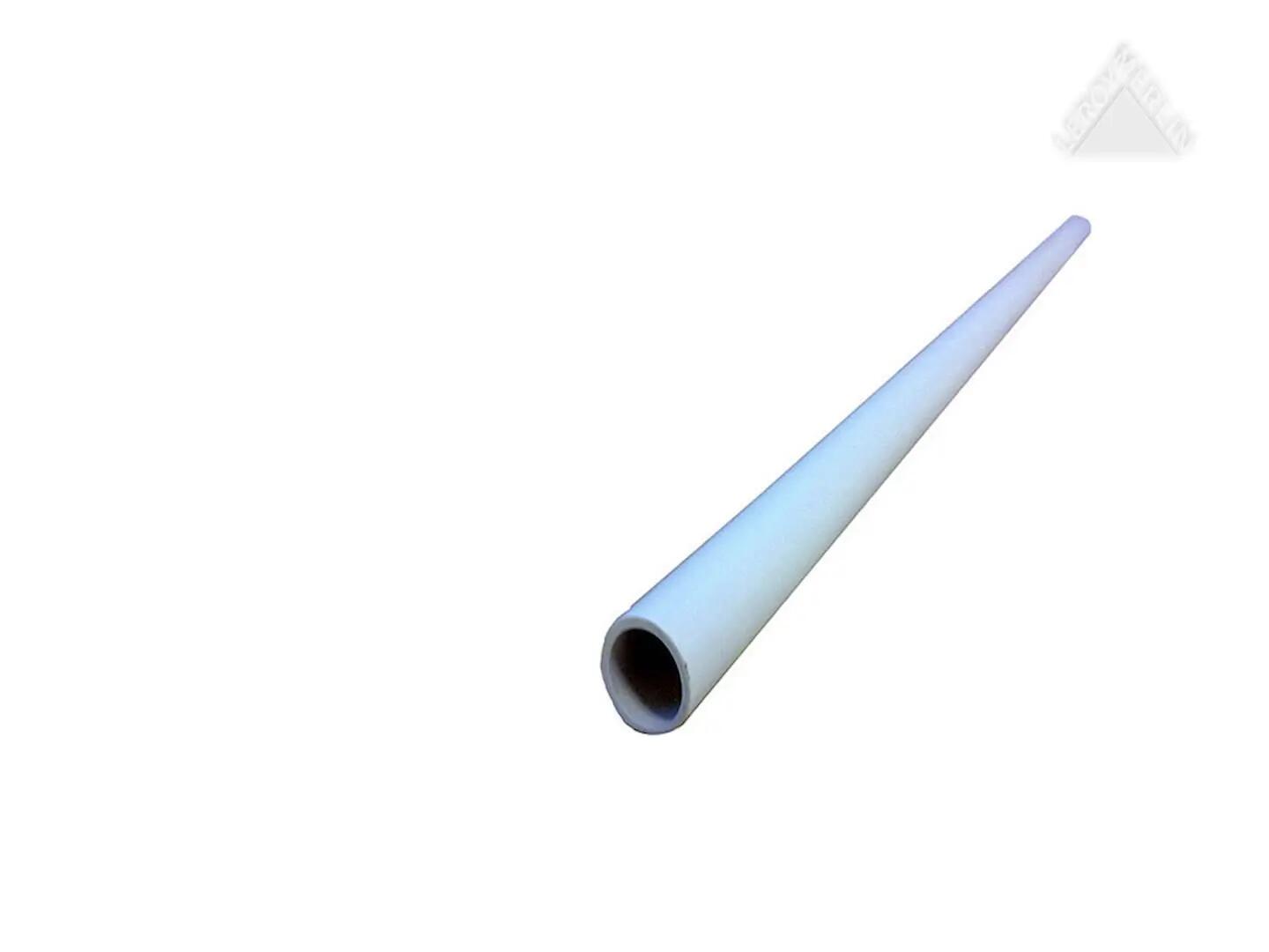 Tubo rígido de PVC gris de 25 mm 2,4 m - 2