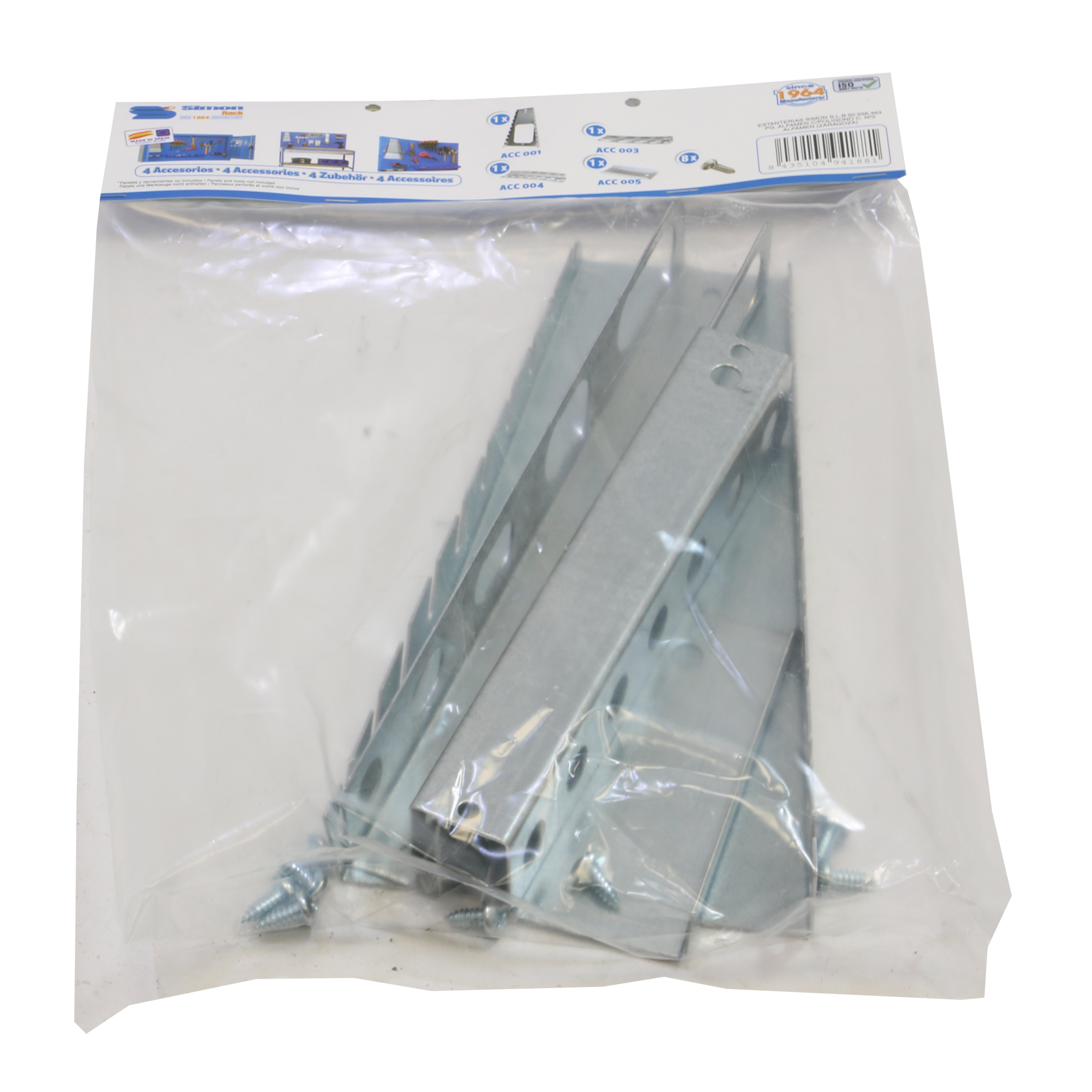 Kit 4 accesorios banco para herramienta