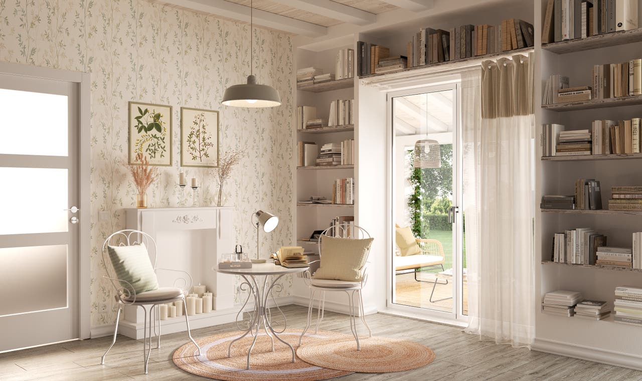 Diapositive Living dai richiami naturali