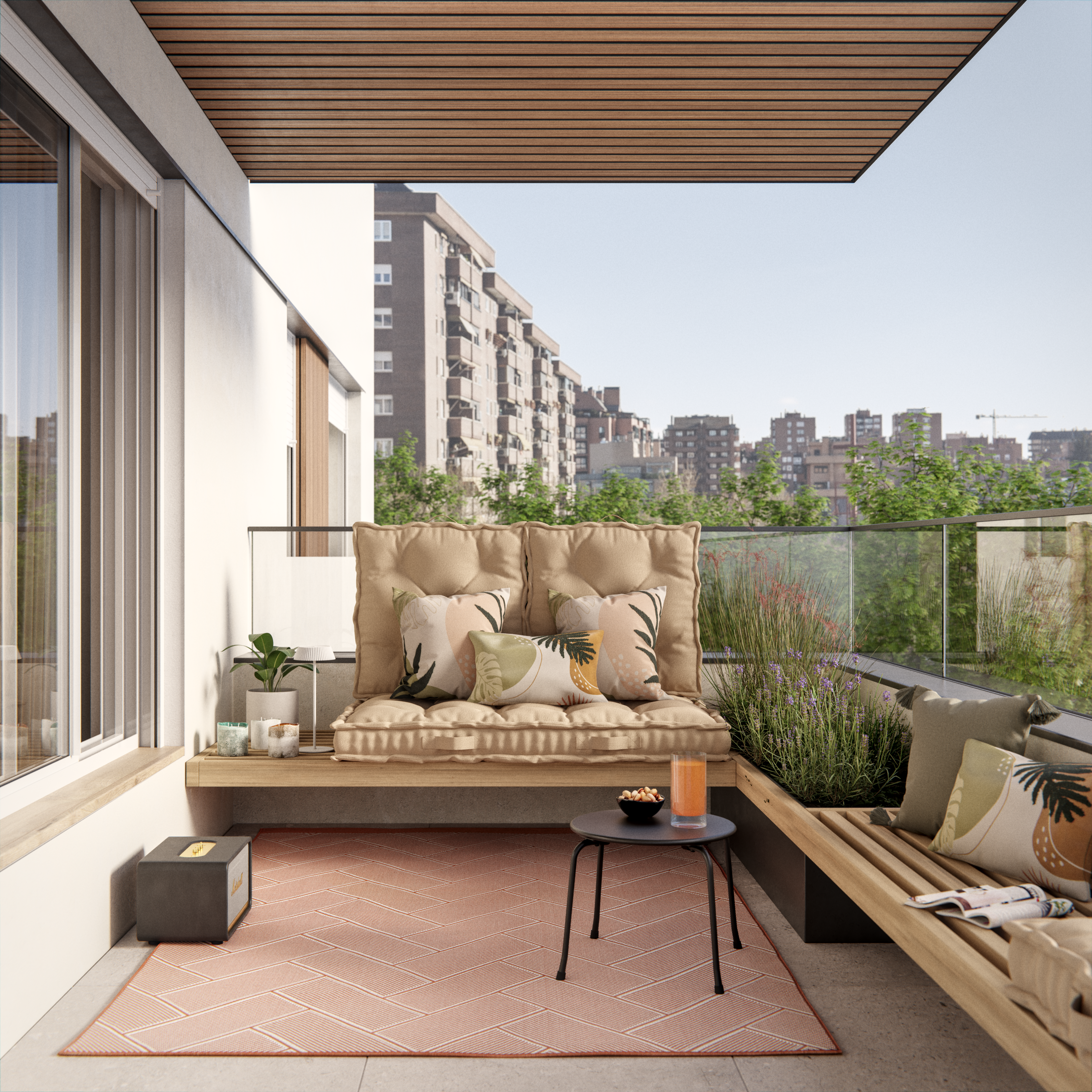 Mesa de apoio NATERIAL VERA D40CM - 3