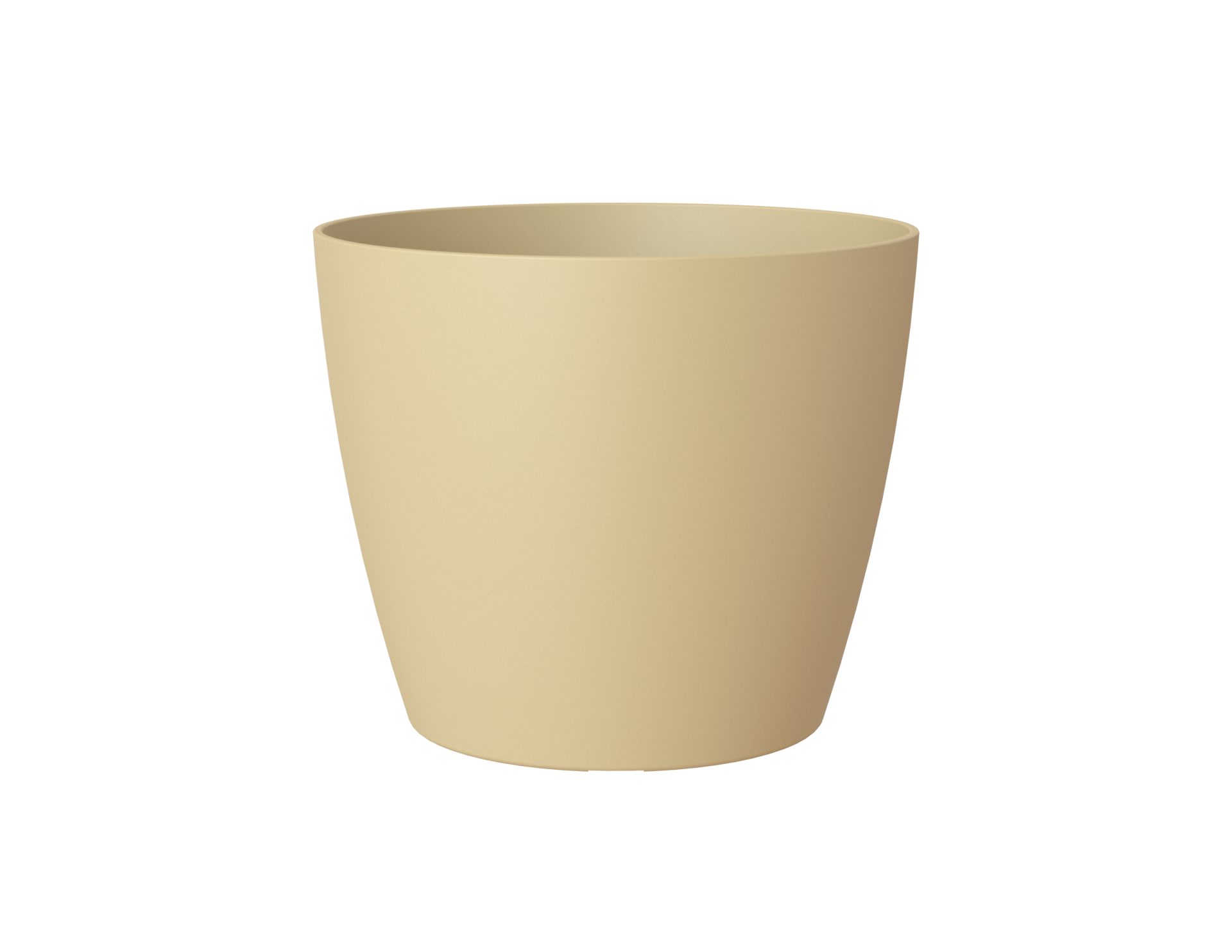 Maceta de polipropileno san remo amarillo 16 cm