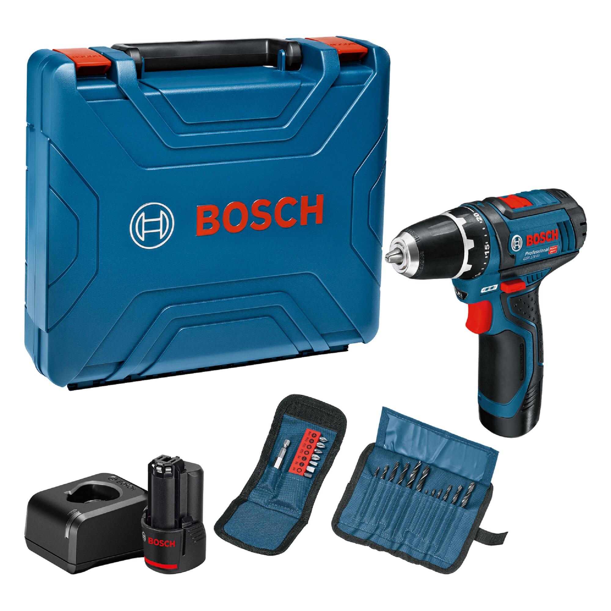 Atornillador sin cable bosch gsr 12v