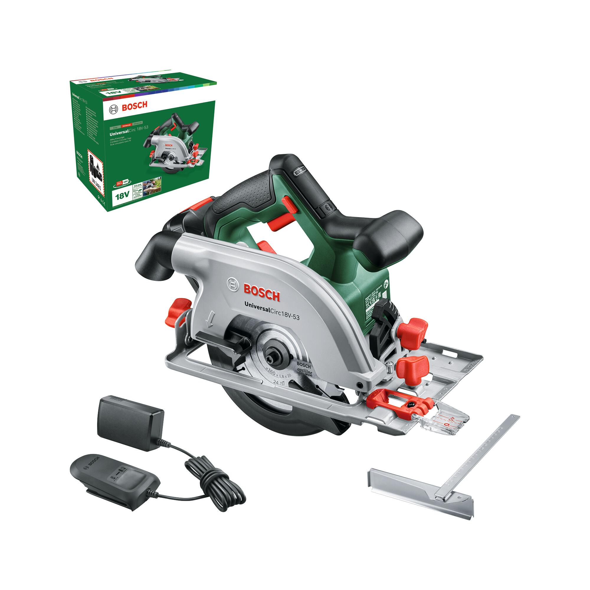 Bosch Sierra Circular Sin Cable Universalcirc 18V- 2.5Ah , Leroy Merlin