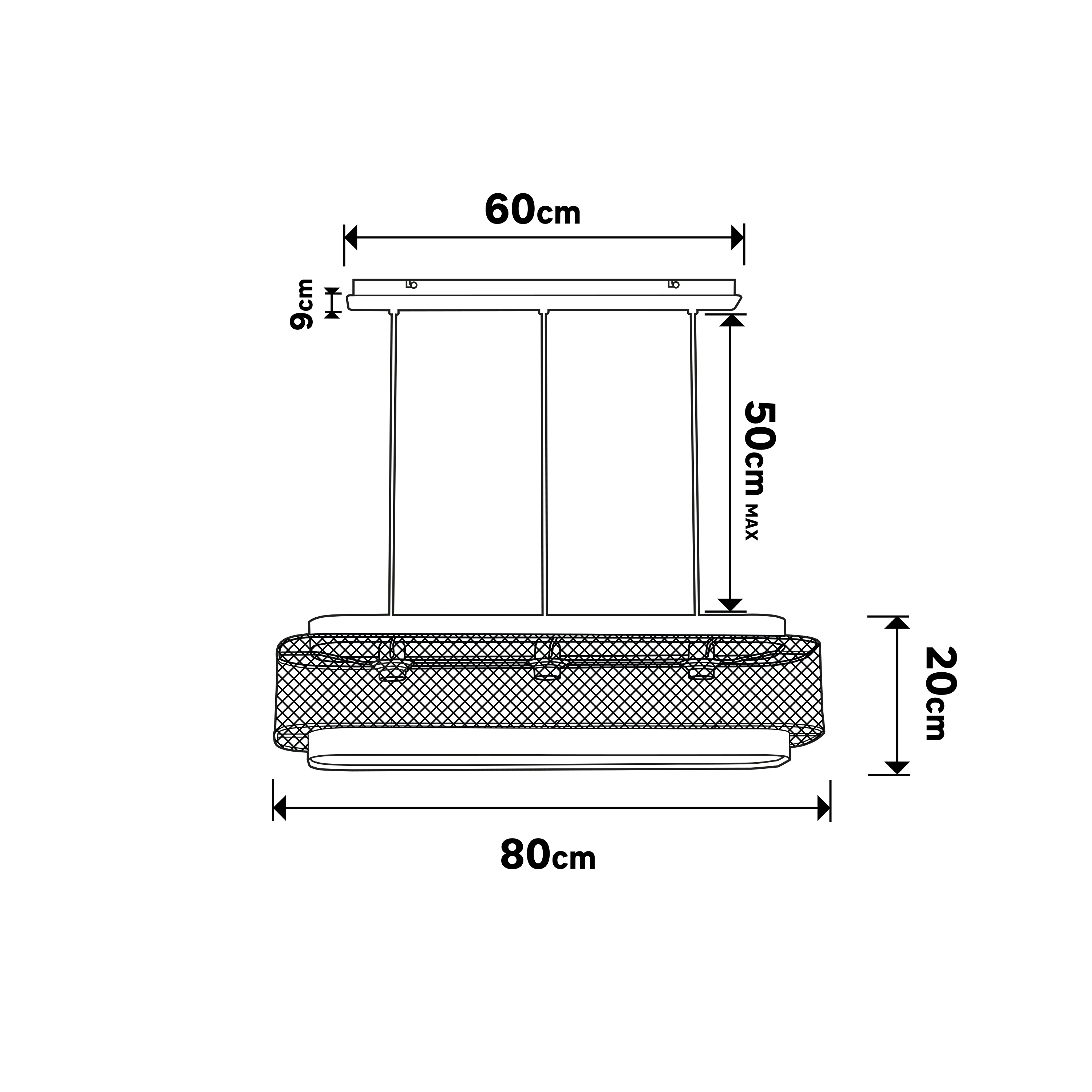 Lampa wisząca Taiga czarna z drewnem 3 x E27 Inspire - 13