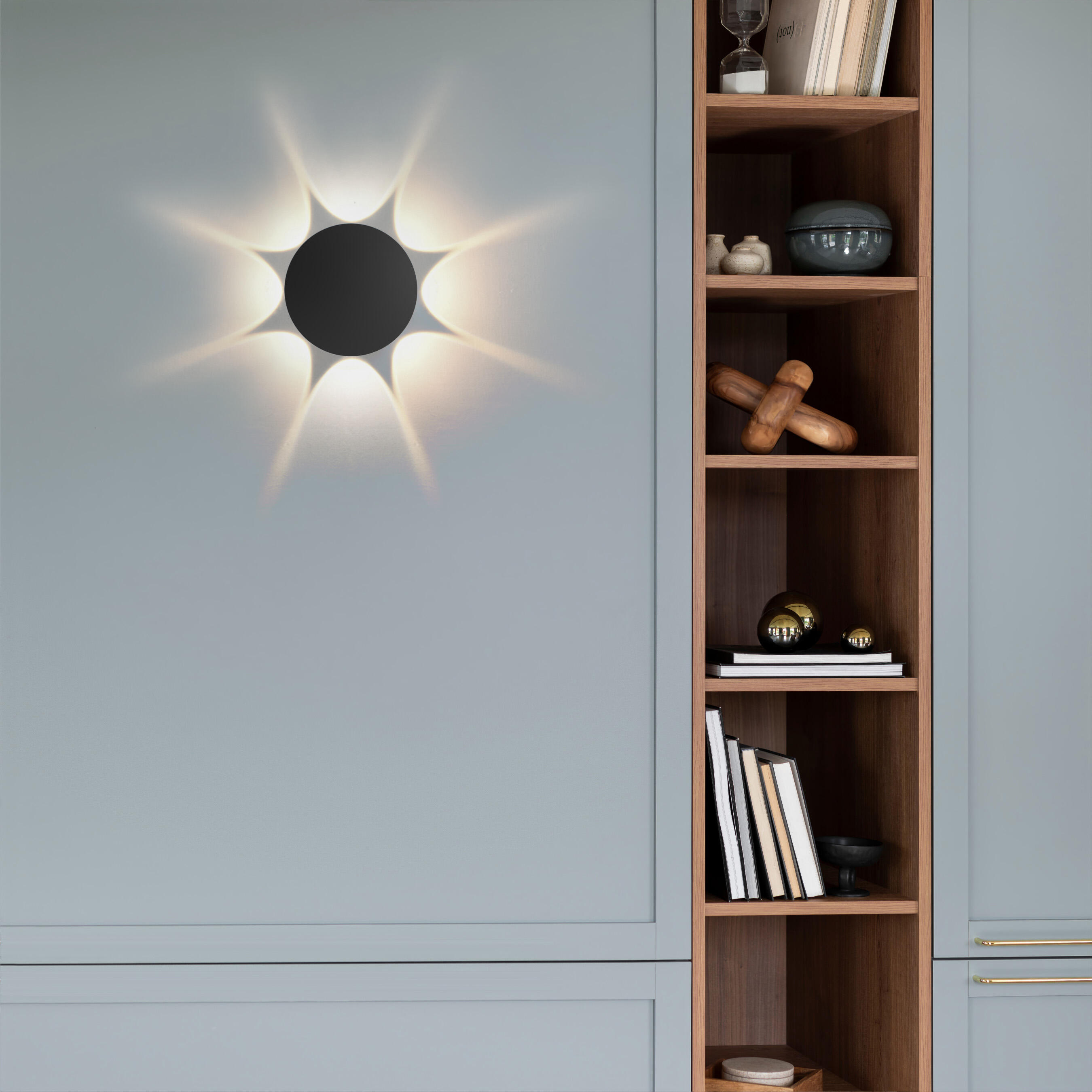 Candeeiro de parede led Inspire Torvi 1 luz  4000k d16 cm preto - 9