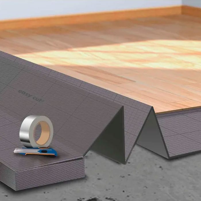 base para pavimento flutuante