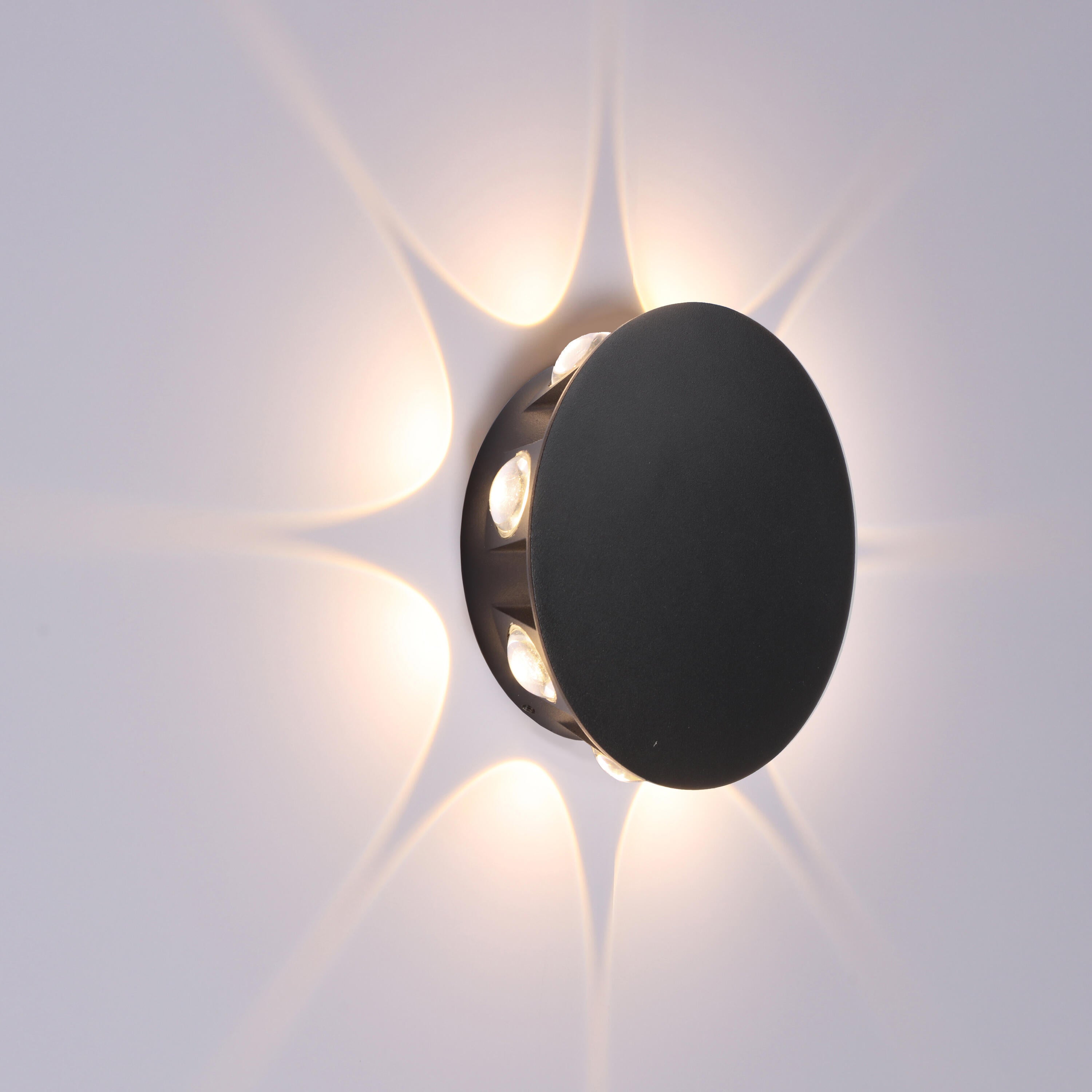 Candeeiro de parede led Inspire Torvi 1 luz  4000k d16 cm preto - 2