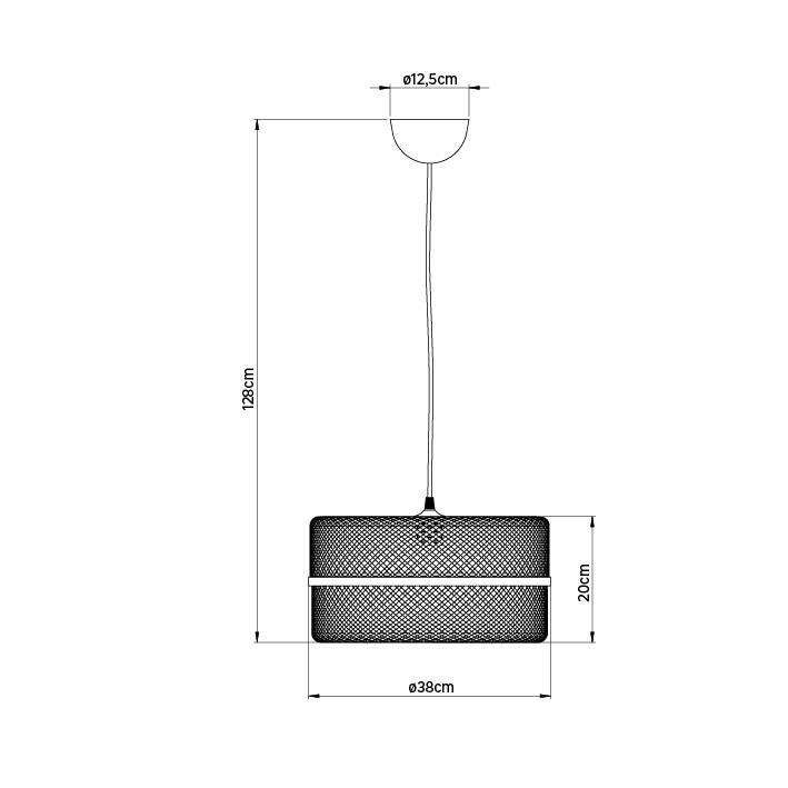 Suspension Palanga bambou, beige, Diam.38 cm INSPIRE, E27 - 10