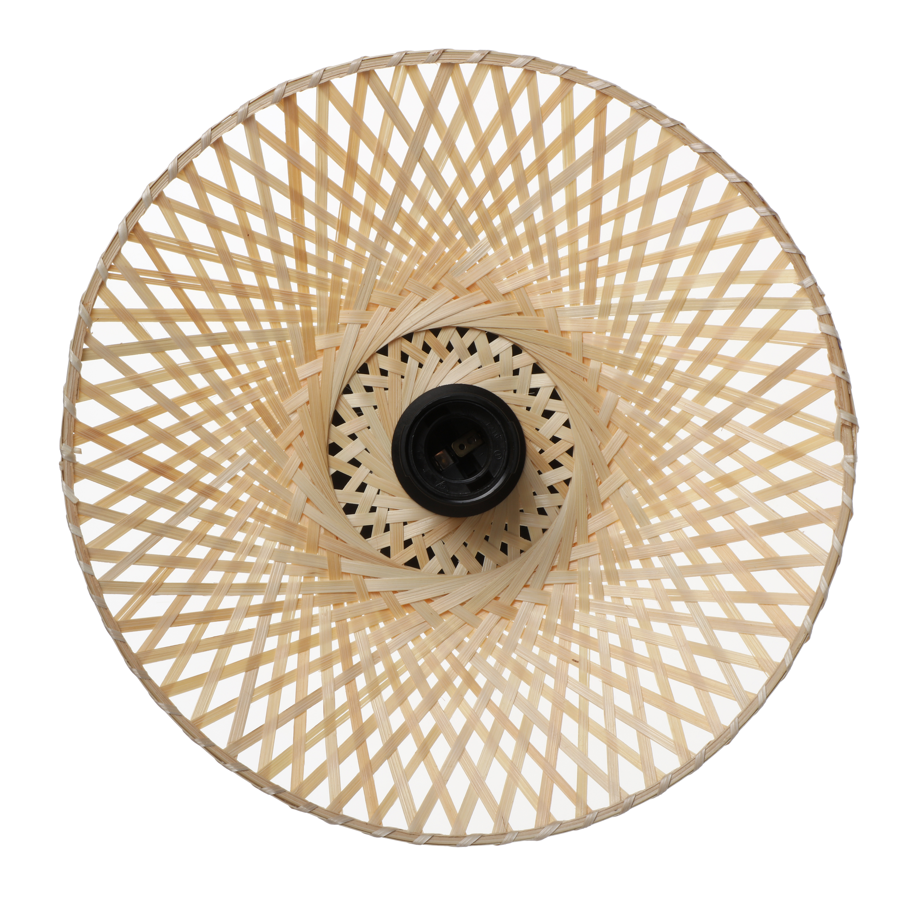 Applique E27, fer / bambou, beige, Manisa, INSPIRE - 6