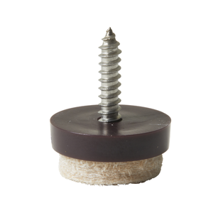 Set Di 8 Feltrini Regolabili Per Mobili | M6 X 24 Mm | Base In Gomma 20 Mm | Antigraffio E Antiscivolo | Per Sedie, Tavoli E Armadi