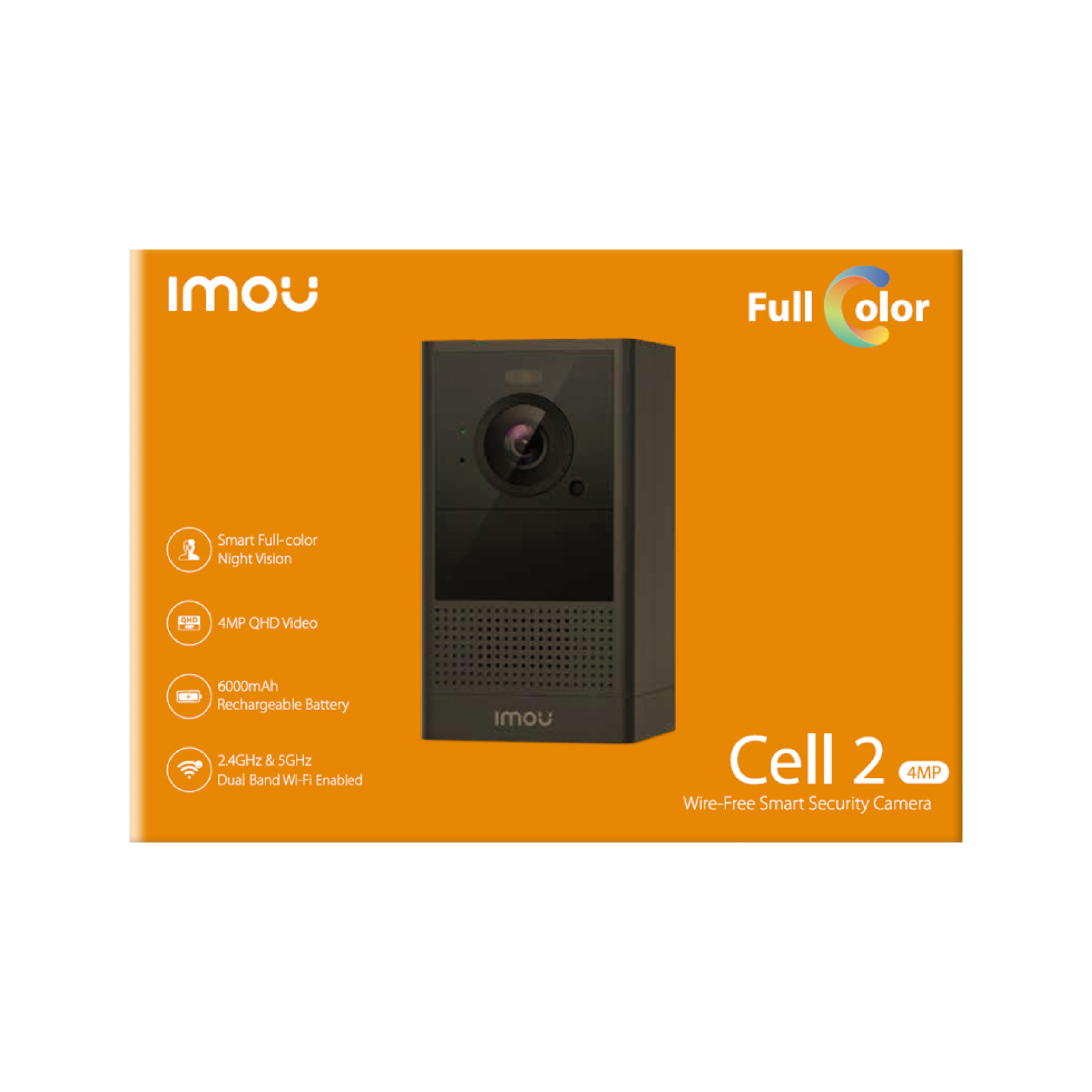 Kamera zewnętrzna bateryjna CELL 2 WiFi 4MP IP65 IPC-B46LP IMOU - 7