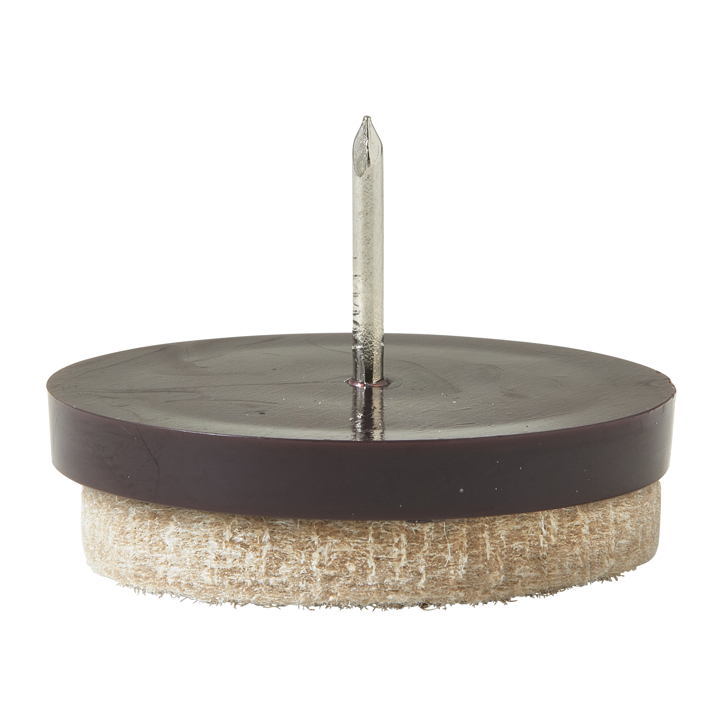 Podkładki pod meble wbijane beżowe filcowe 35x35 mm 4 sztuki STANDERS - 8