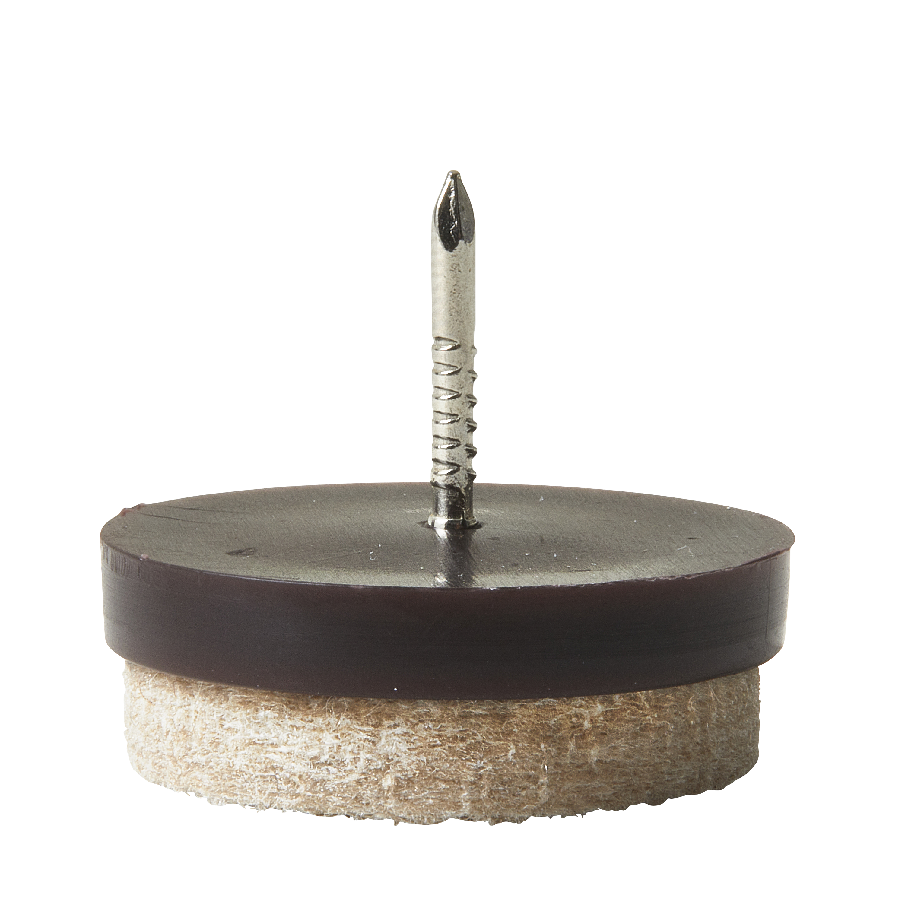 Podkładki pod meble zewnętrzne wbijane brązowe 28x28 mm 4 sztuki Standers - 14