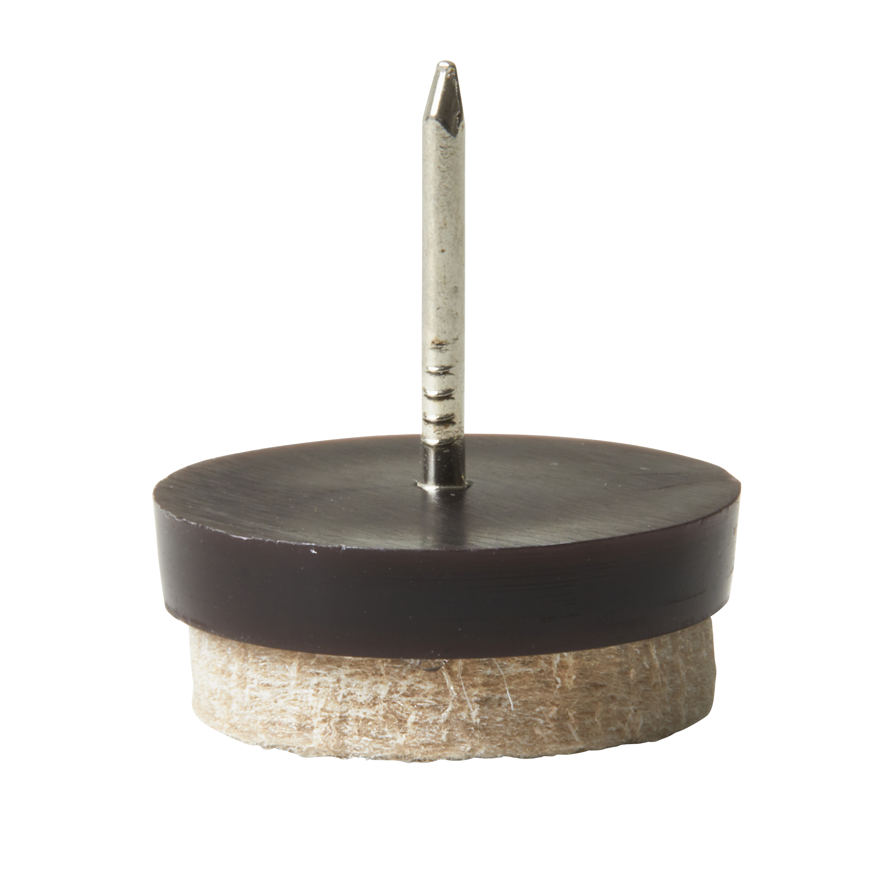 Podkładki pod meble wbijane beżowe filcowe 24x24 mm 4 sztuki Standers - 8