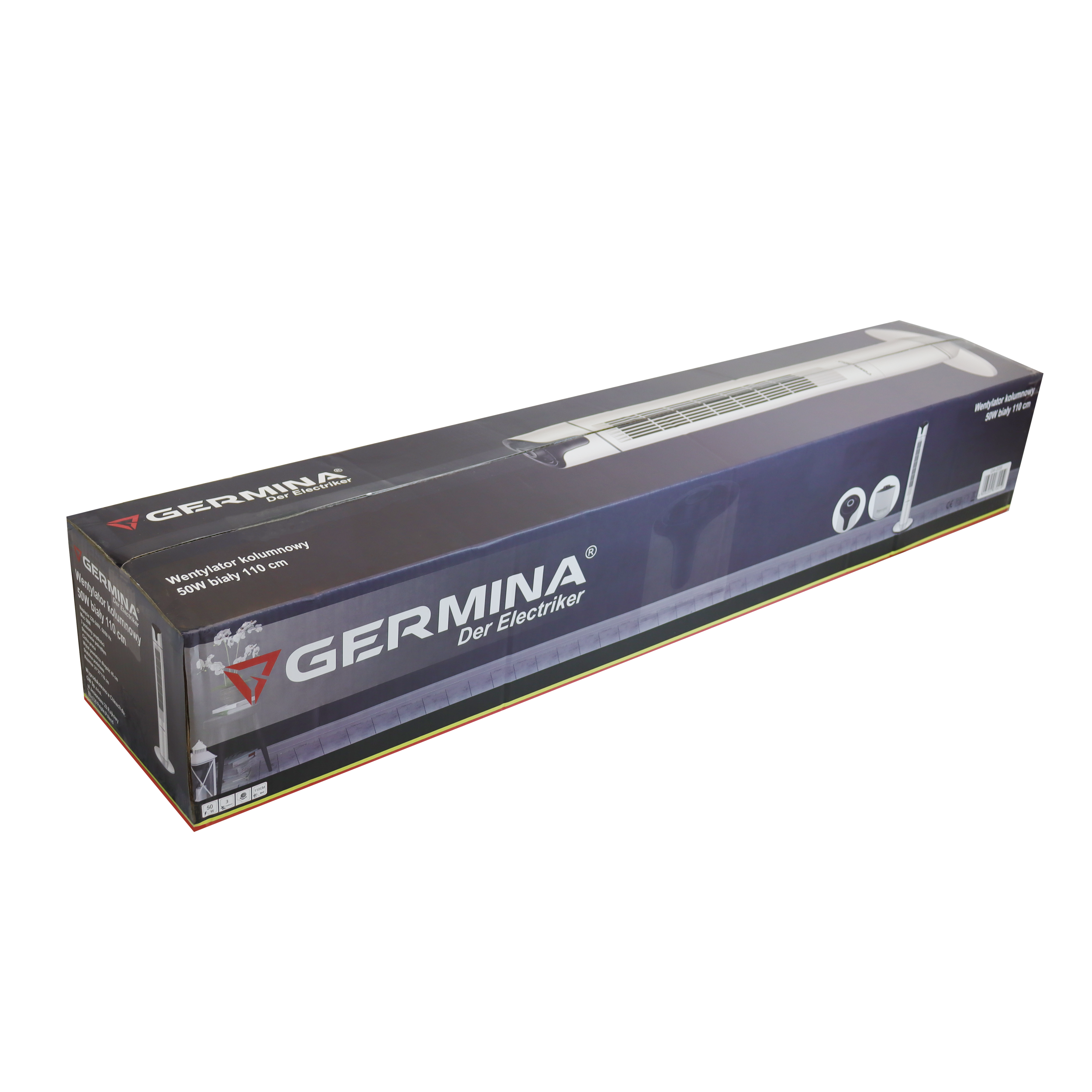 Wentylator kolumnowy 110cm 50W biały GERMINA DER ELECTRIKER - 5