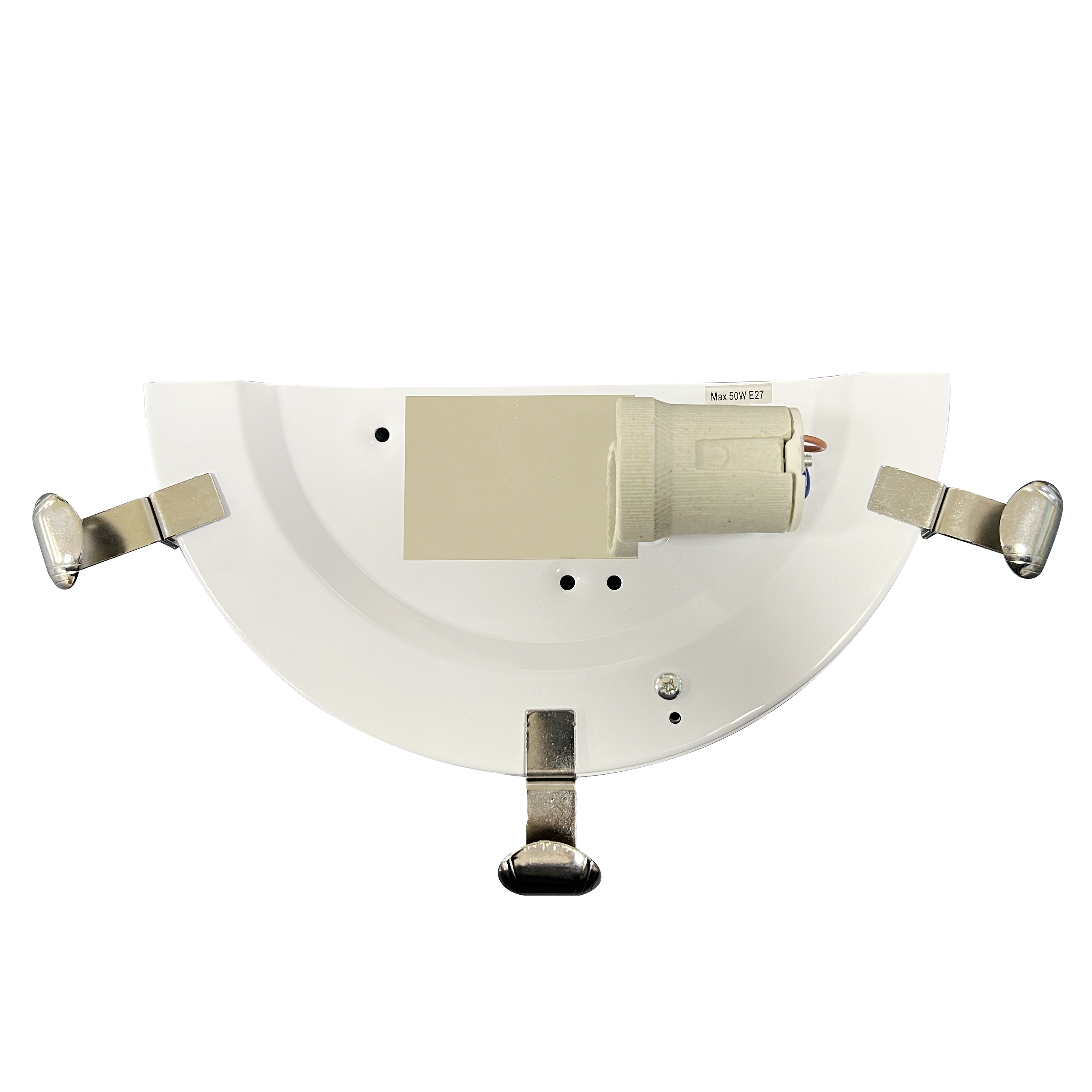 Candeeiro de parede inspire ISLAND E27 30cm 1 luz vidro branco - 3