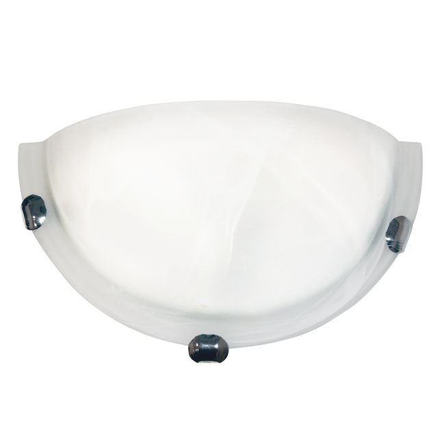 Applique neoclassico Island bianco E27 INSPIRE