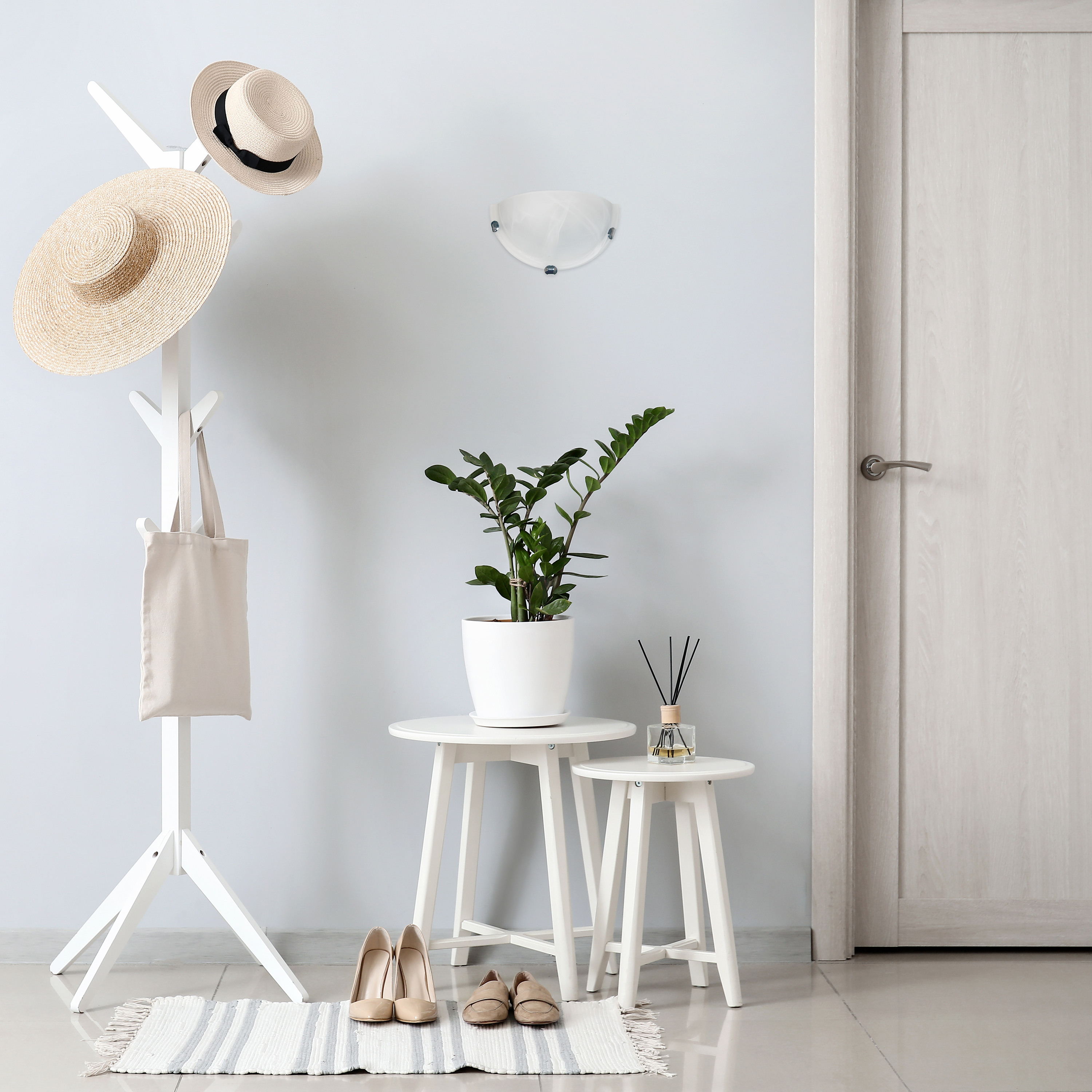 Candeeiro de parede inspire ISLAND E27 30cm 1 luz vidro branco - 2