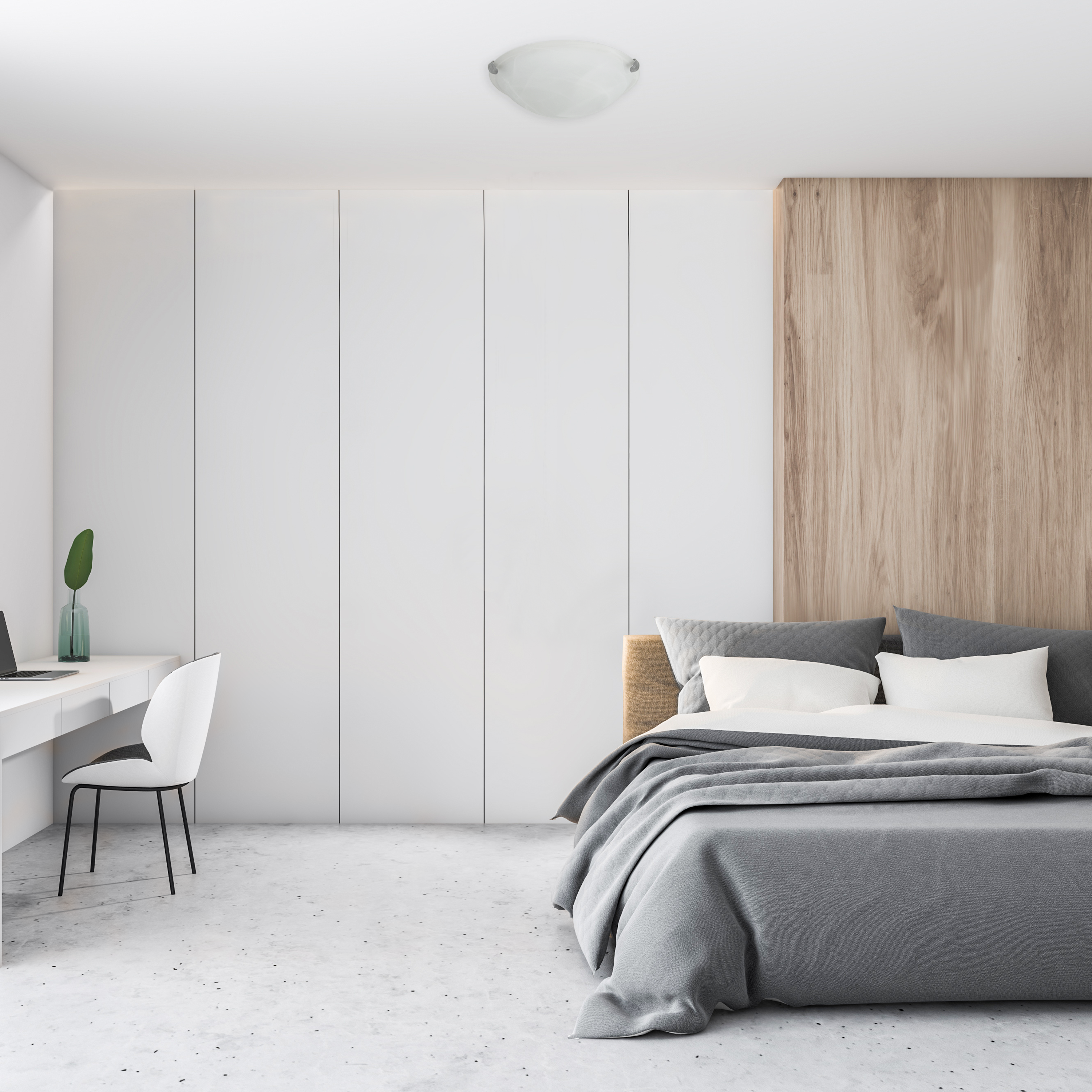 Plafonnier 1 x E27, verre, Island, INSPIRE D.30 cm - 4