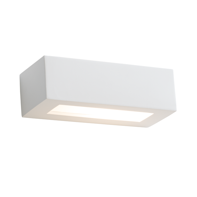 Applique moderno Malo bianco L 22cm E14 INSPIRE