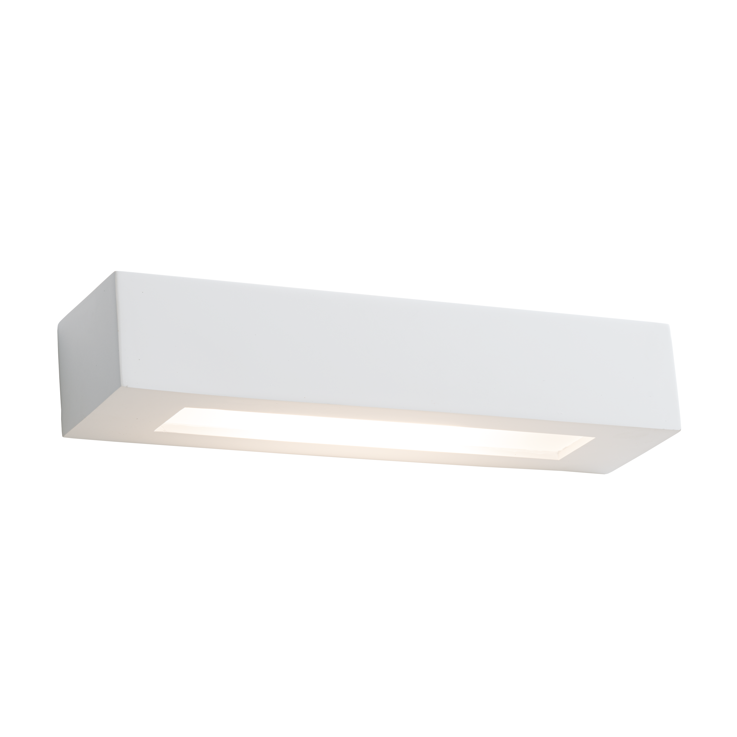 Applique moderno in gesso Malo bianco L 36cm 2xE14 INSPIRE - 9