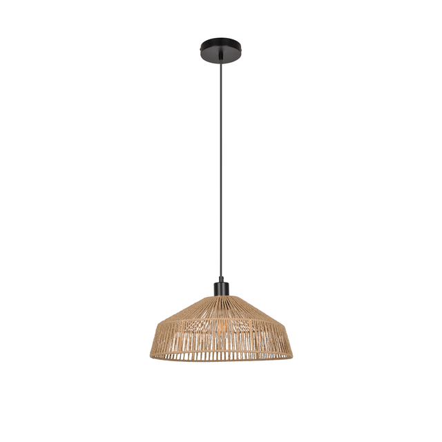 Suspension Mikona papier, beige, Diam.38 cm INSPIRE, E27