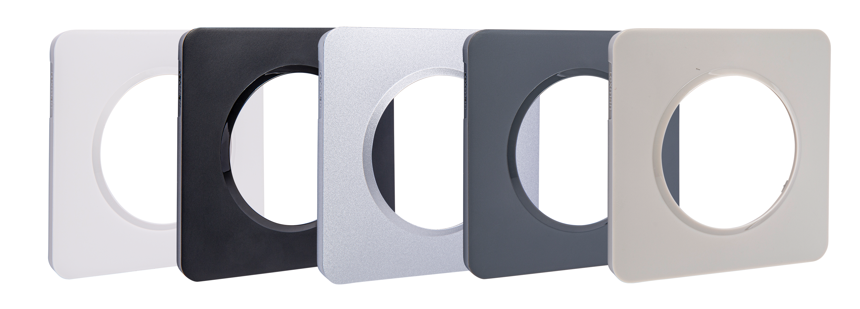 Plaque double Lumia, LEXMAN, blanc - 3