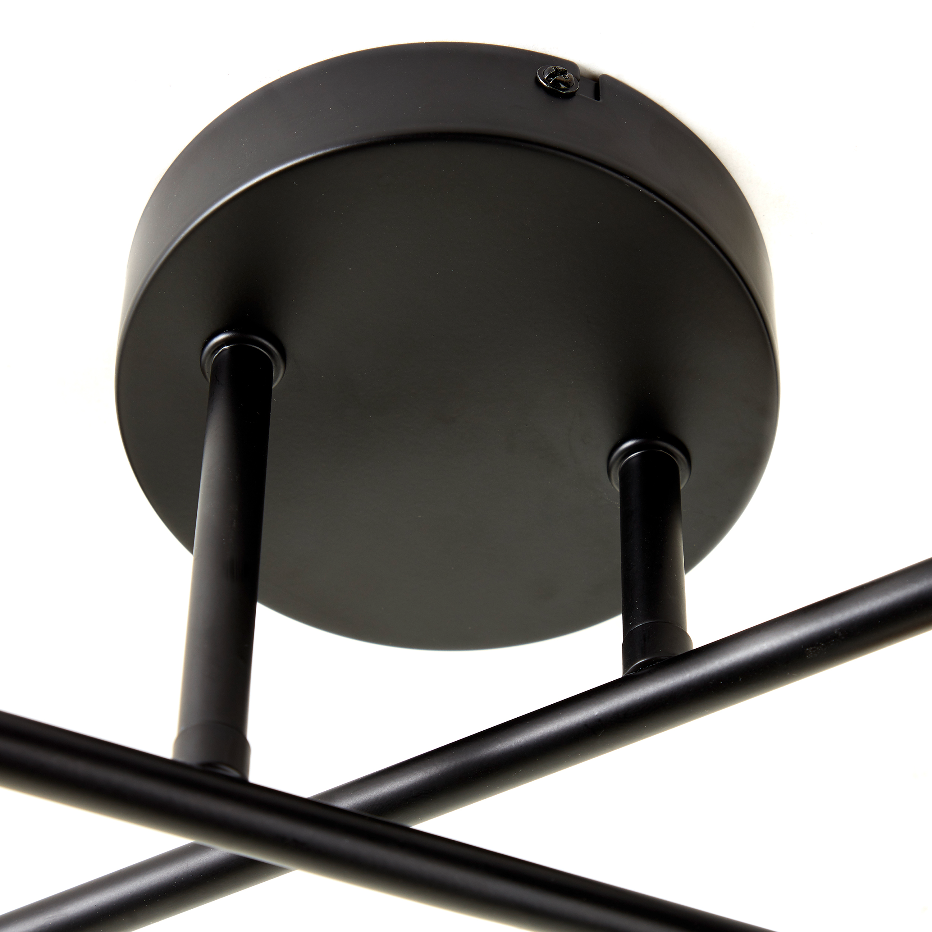 Lampa sufitowa Lina czarna bambus 4 x E27 Inspire - 17