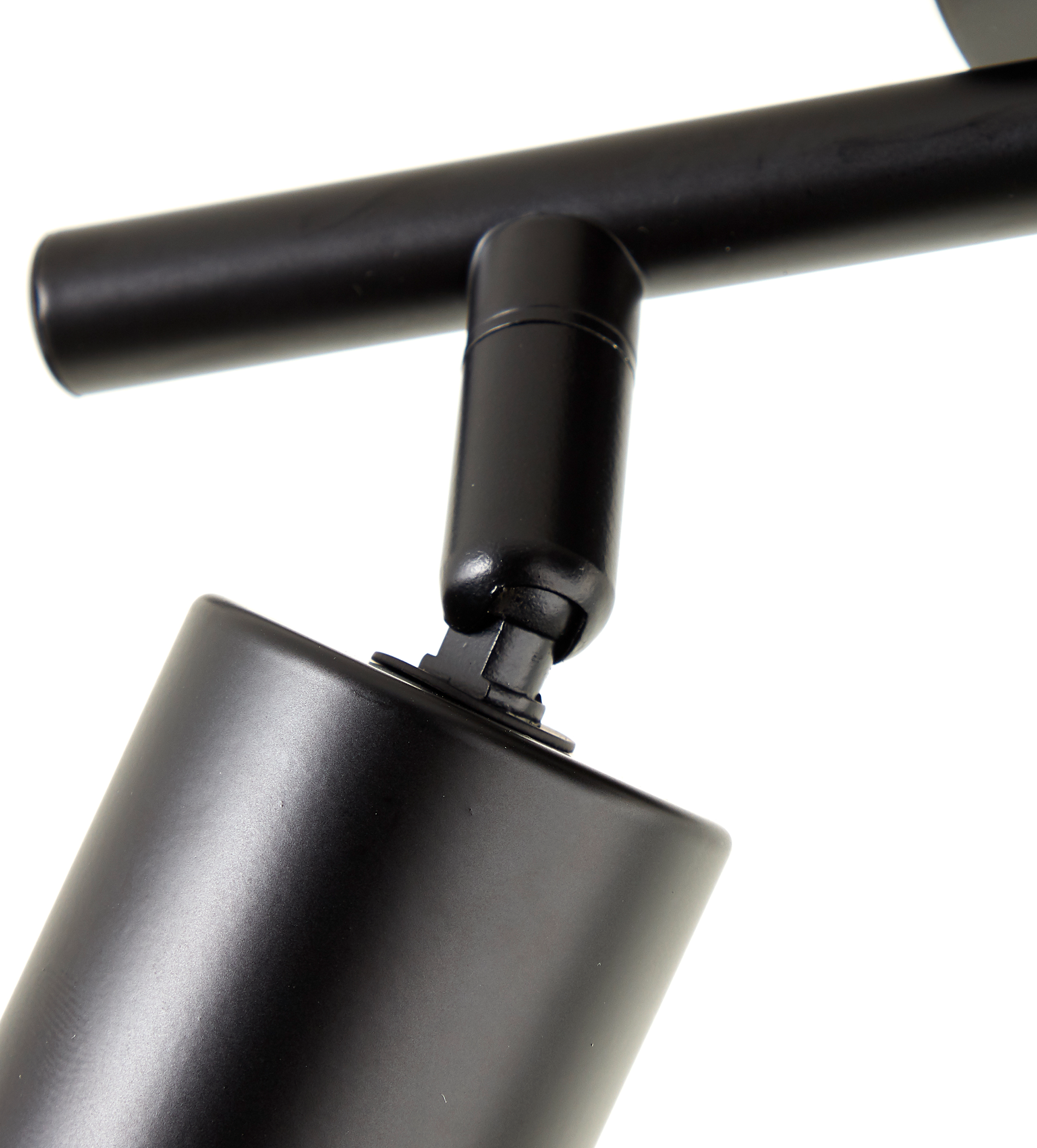 Rampe 4 spots, métal noir, E27, INSPIRE Lina - 9