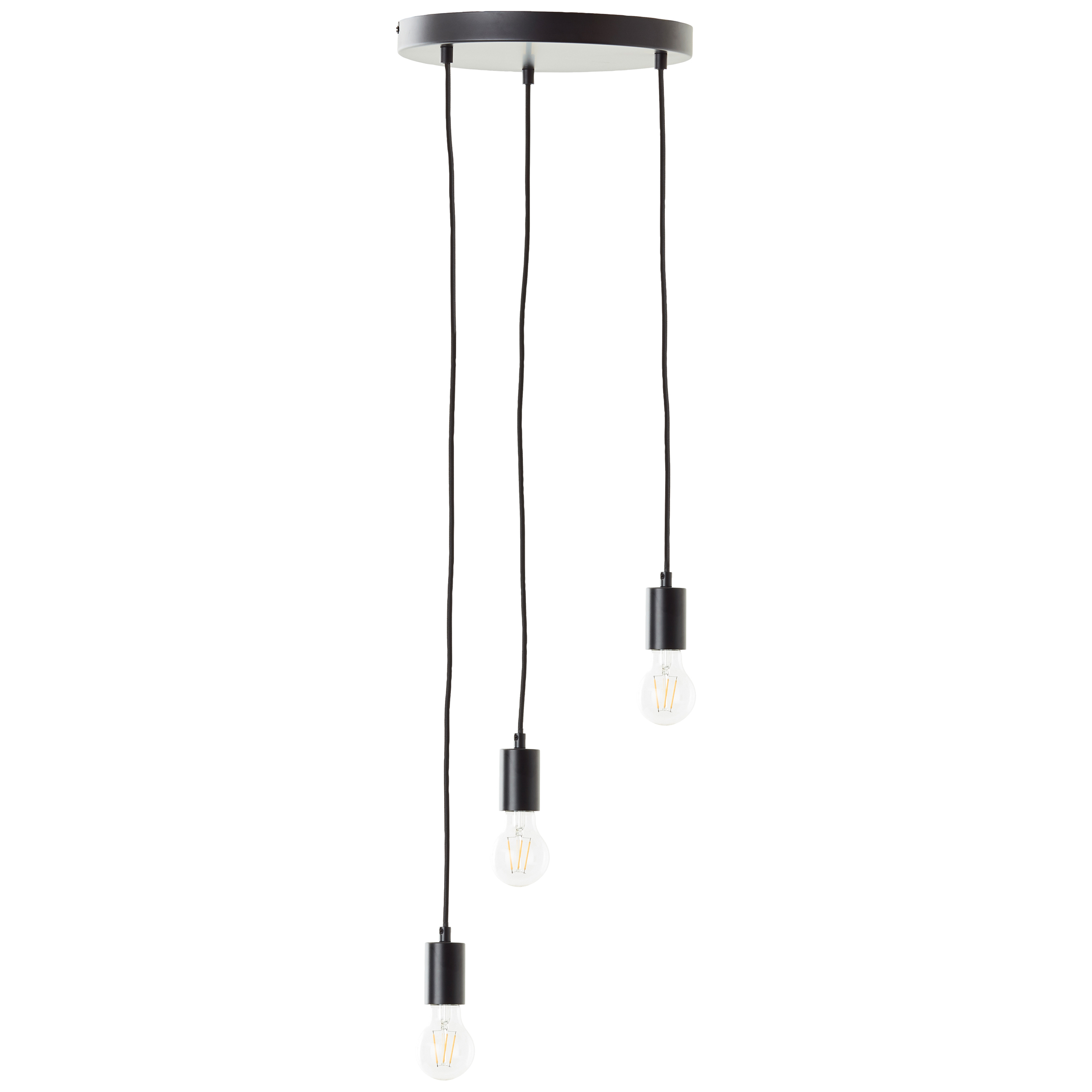 Suspension Lina acier, noir, Diam.4.2 cm INSPIRE, E27 - 6
